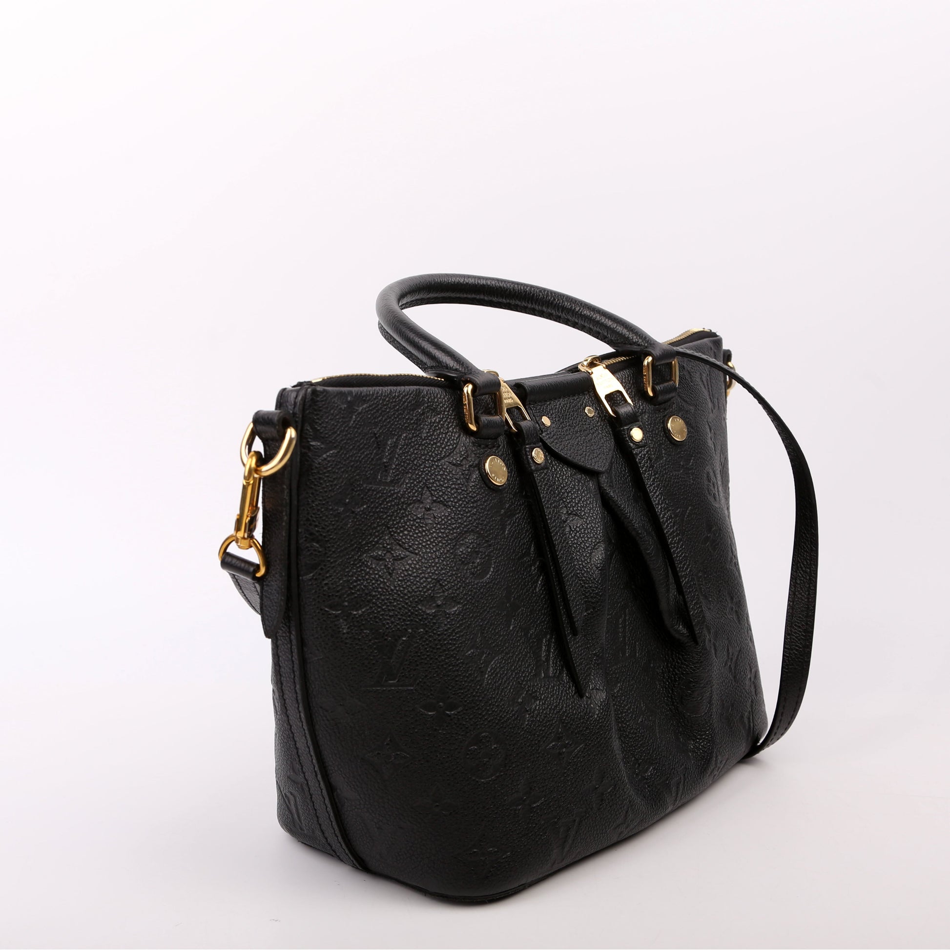 Louis Vuitton Mazarine PM Empreinte Black Handbag