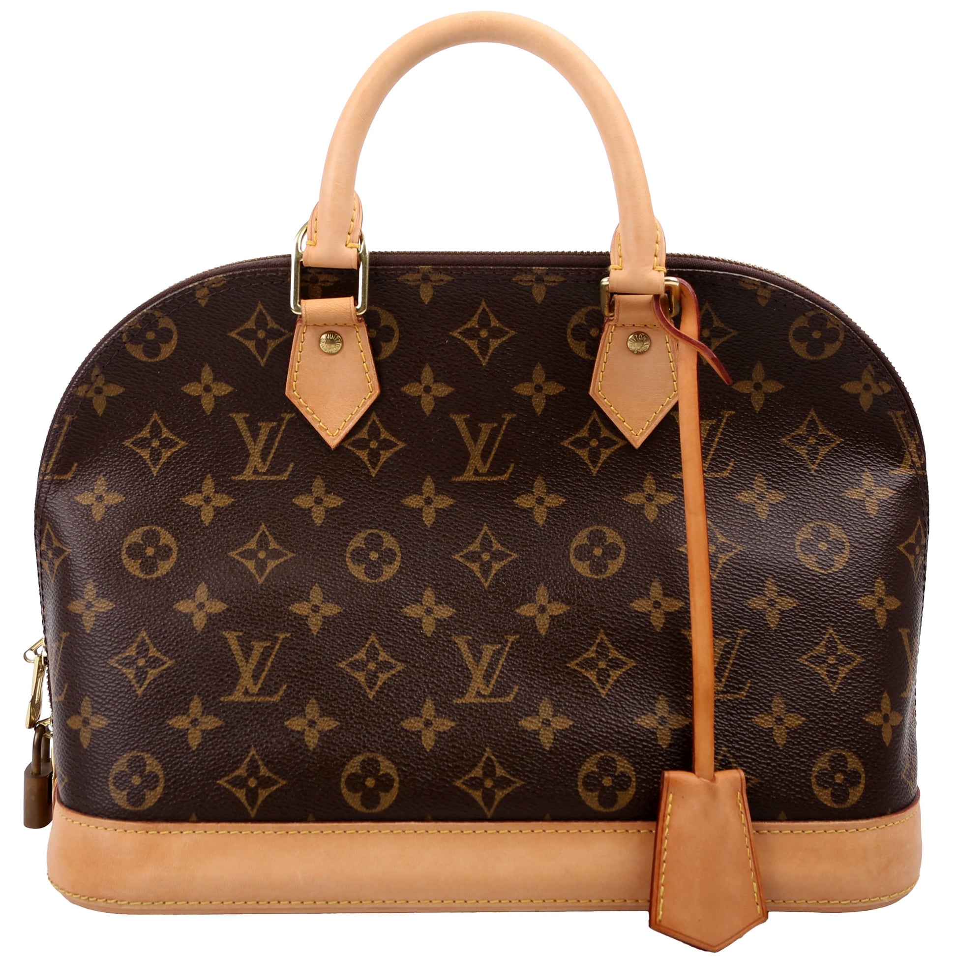 Louis Vuitton Alma PM Newer Monogram Handbag Newer 9