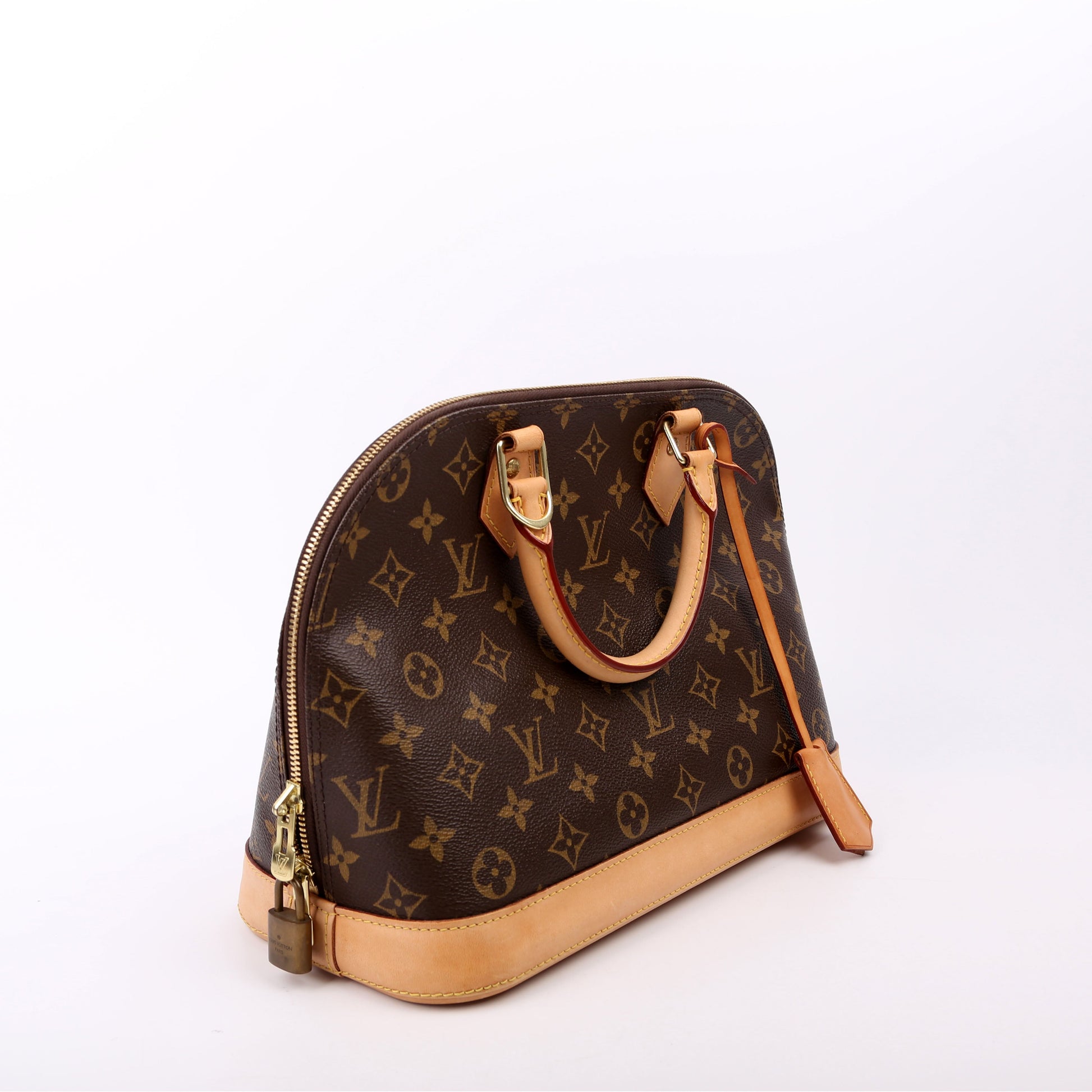 Louis Vuitton Alma PM Newer Monogram Handbag Newer 9