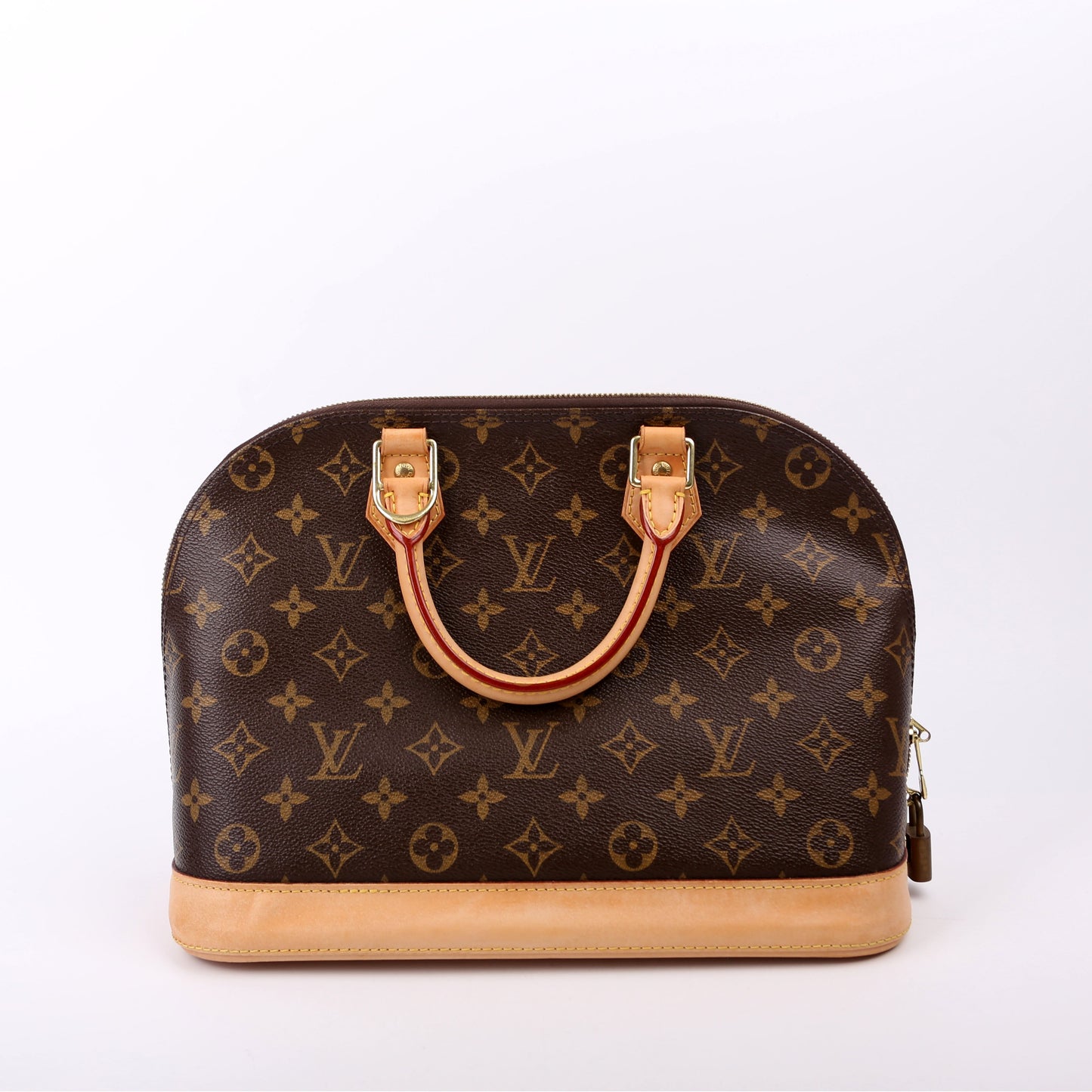 Louis Vuitton Alma PM Newer Monogram Handbag Newer 9