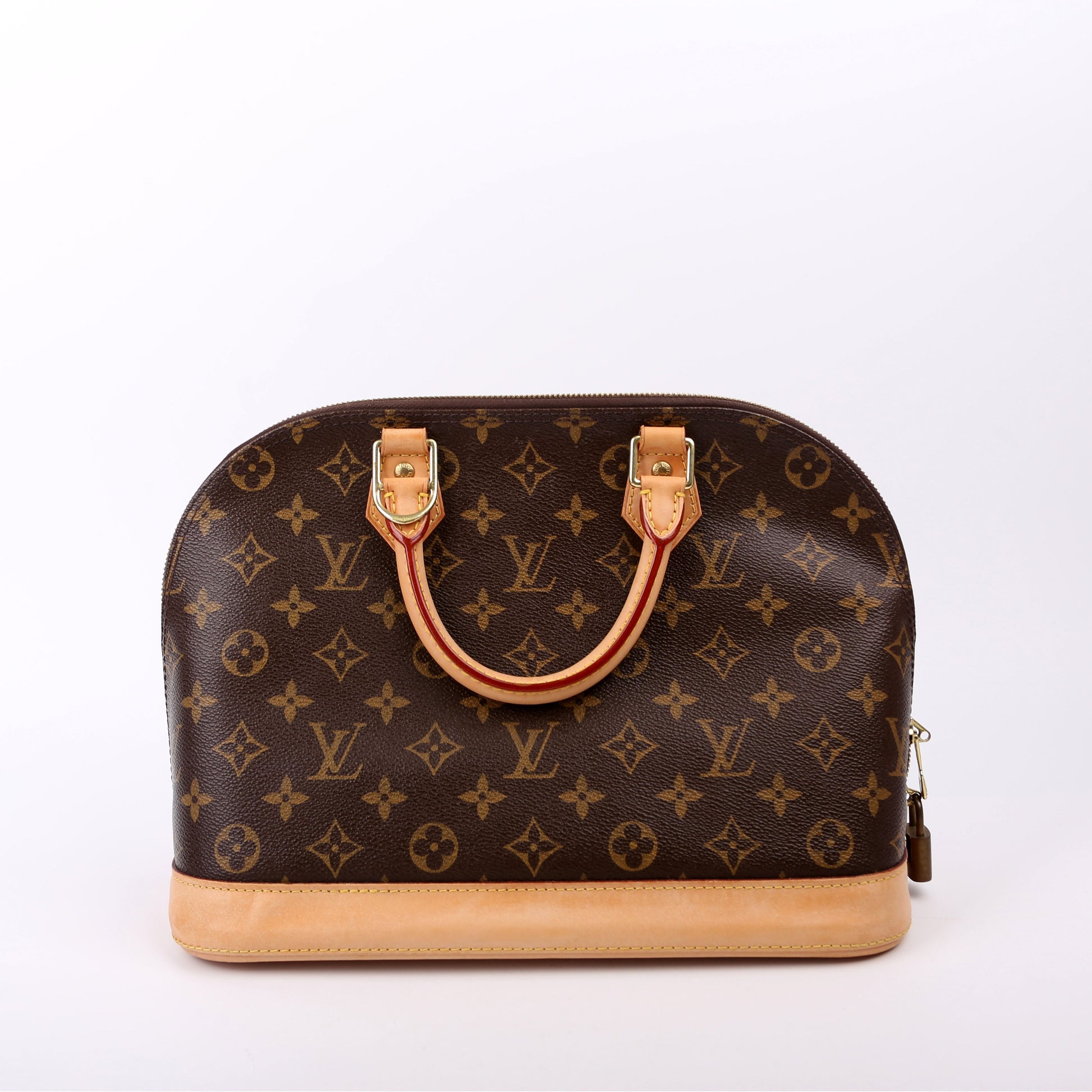 Louis Vuitton Alma PM Newer Monogram Handbag Newer 9