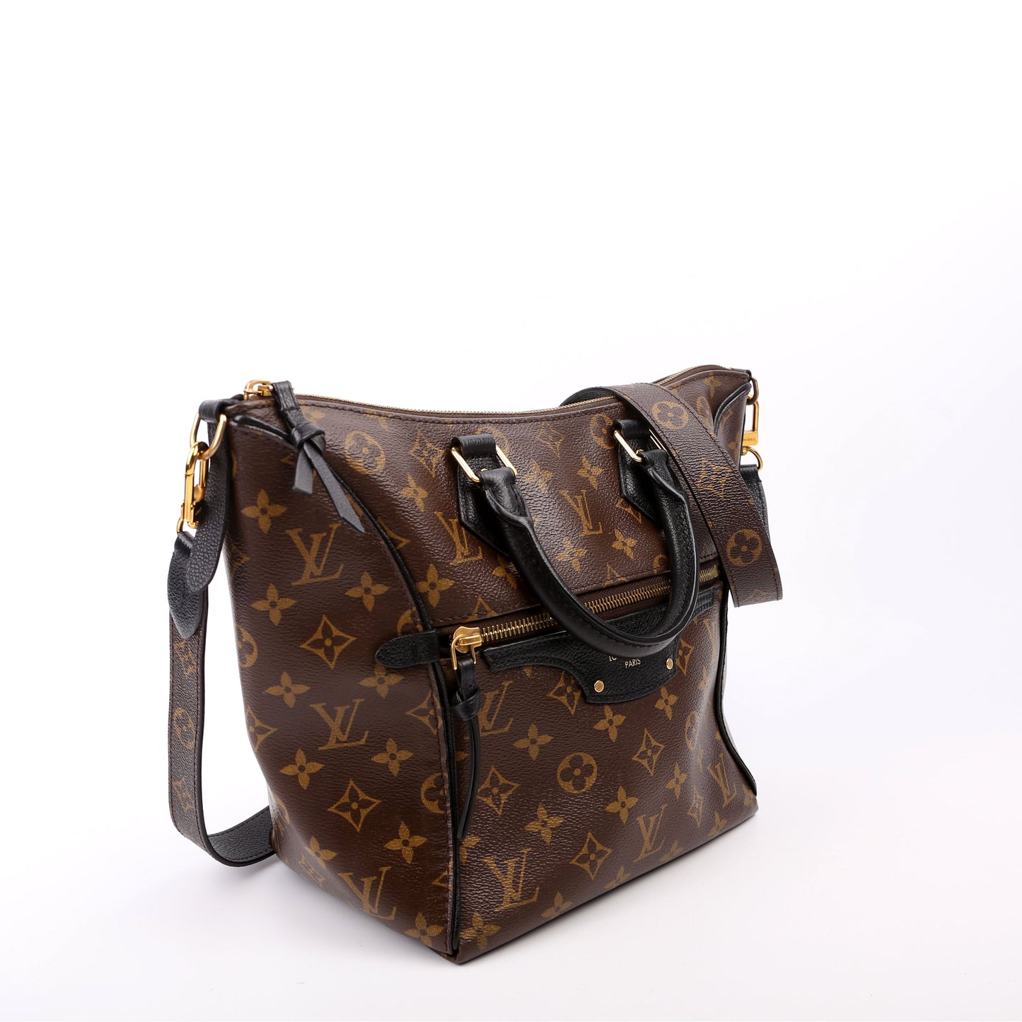 Louis Vuitton Tournelle Monogram Black PM Handbag