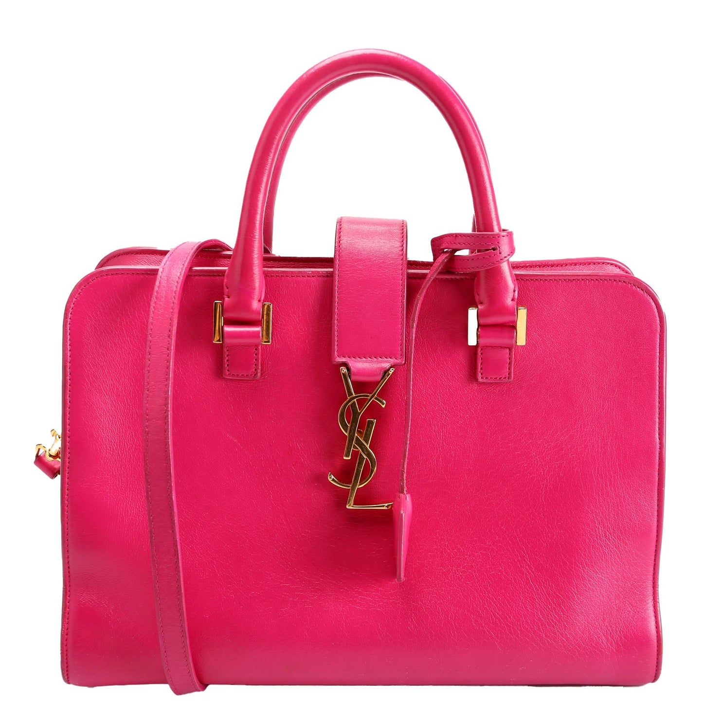 YSL Saint Laurent Saint Laurent Cabas Bag Monogram Pink Travel Bag