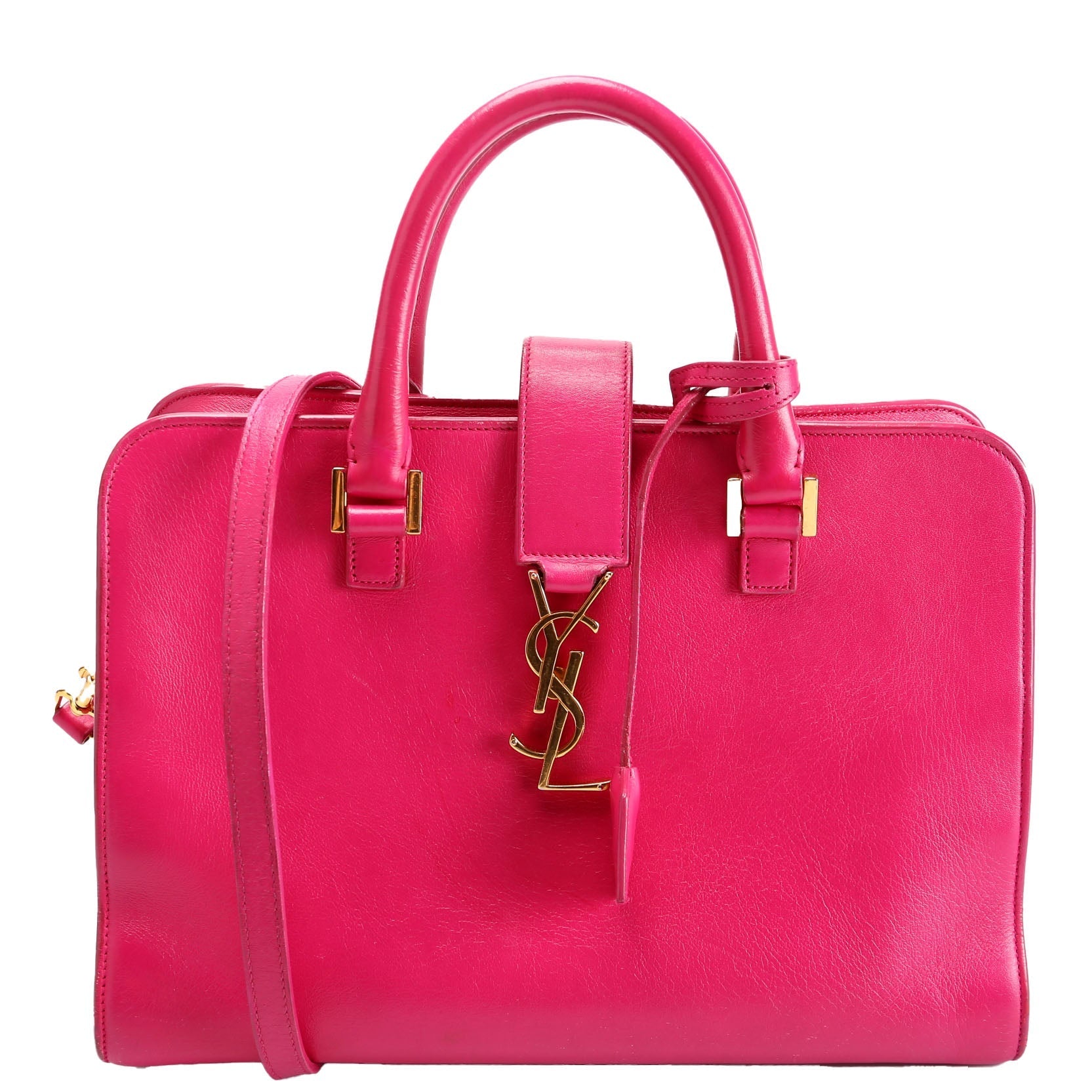 YSL Saint Laurent Saint Laurent Cabas Bag Monogram Pink Travel Bag