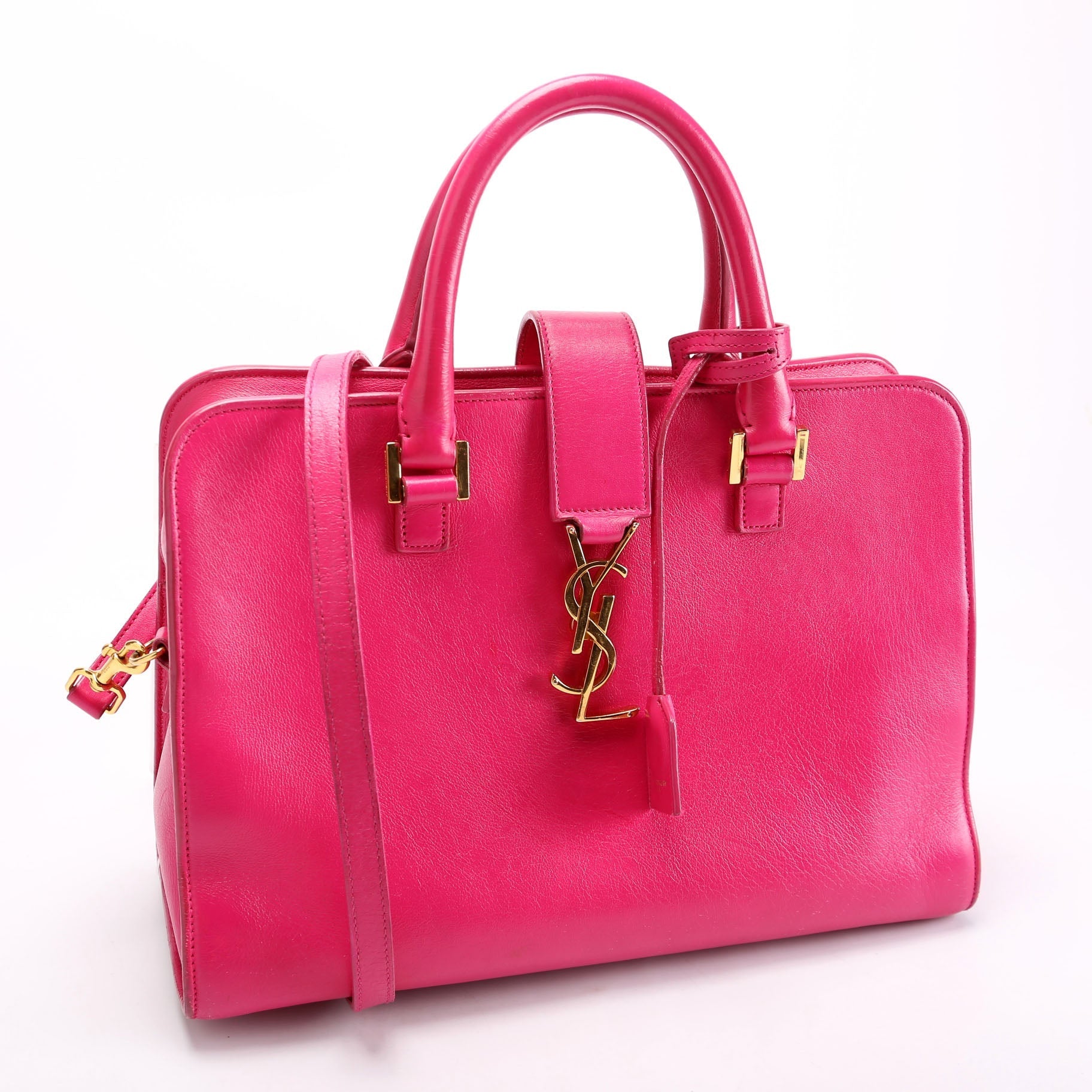 YSL Saint Laurent Saint Laurent Cabas Bag Monogram Pink Travel Bag