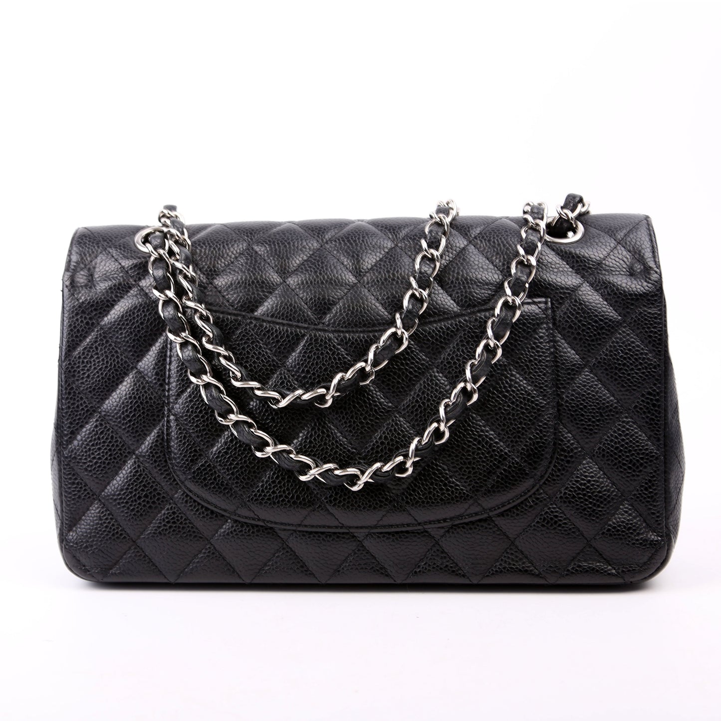 Chanel Classic Flap Caviar Black Handbag Caviar Black
