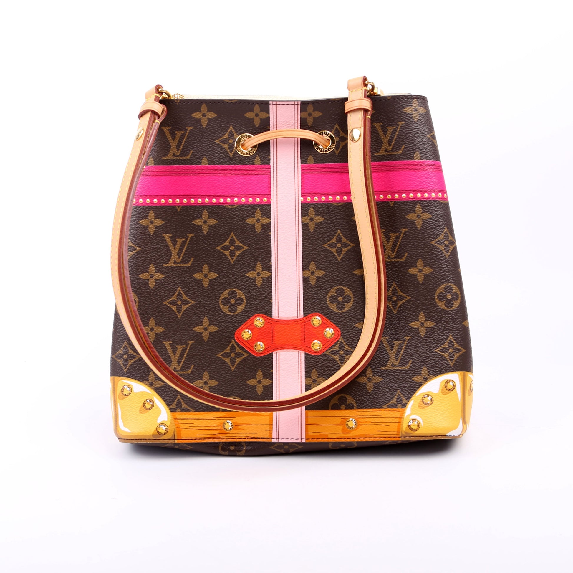 Louis Vuitton Neonoe Summer Trunks Monogram Handbag