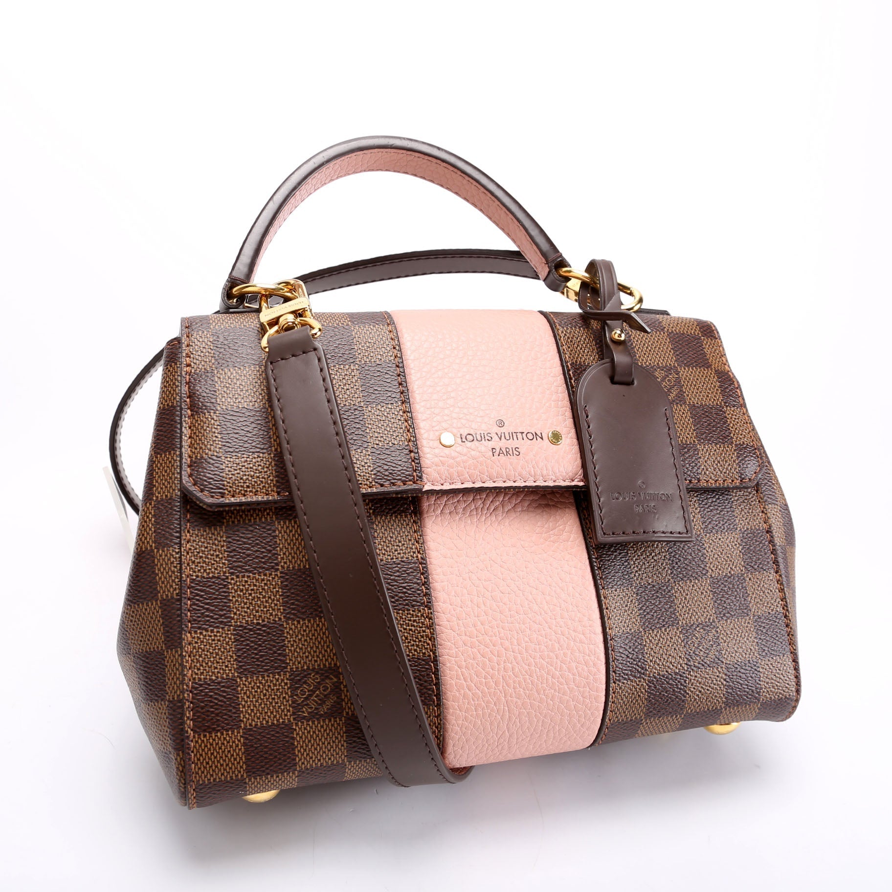Louis Vuitton Bond Street BB Ebene Pink Handbag
