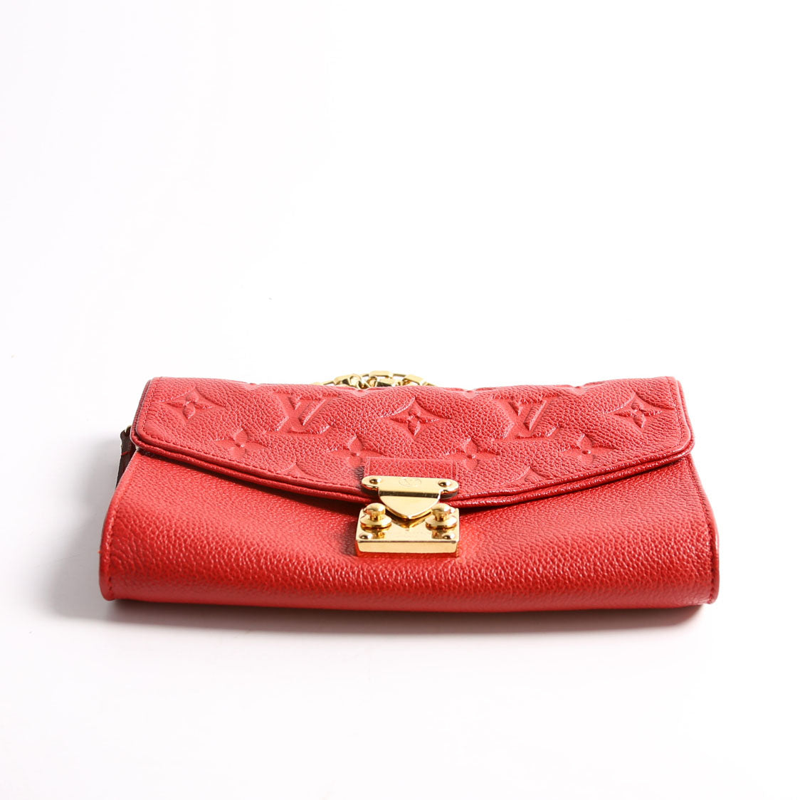 Louis Vuitton St. Germain Pochette Red Clutch Bag
