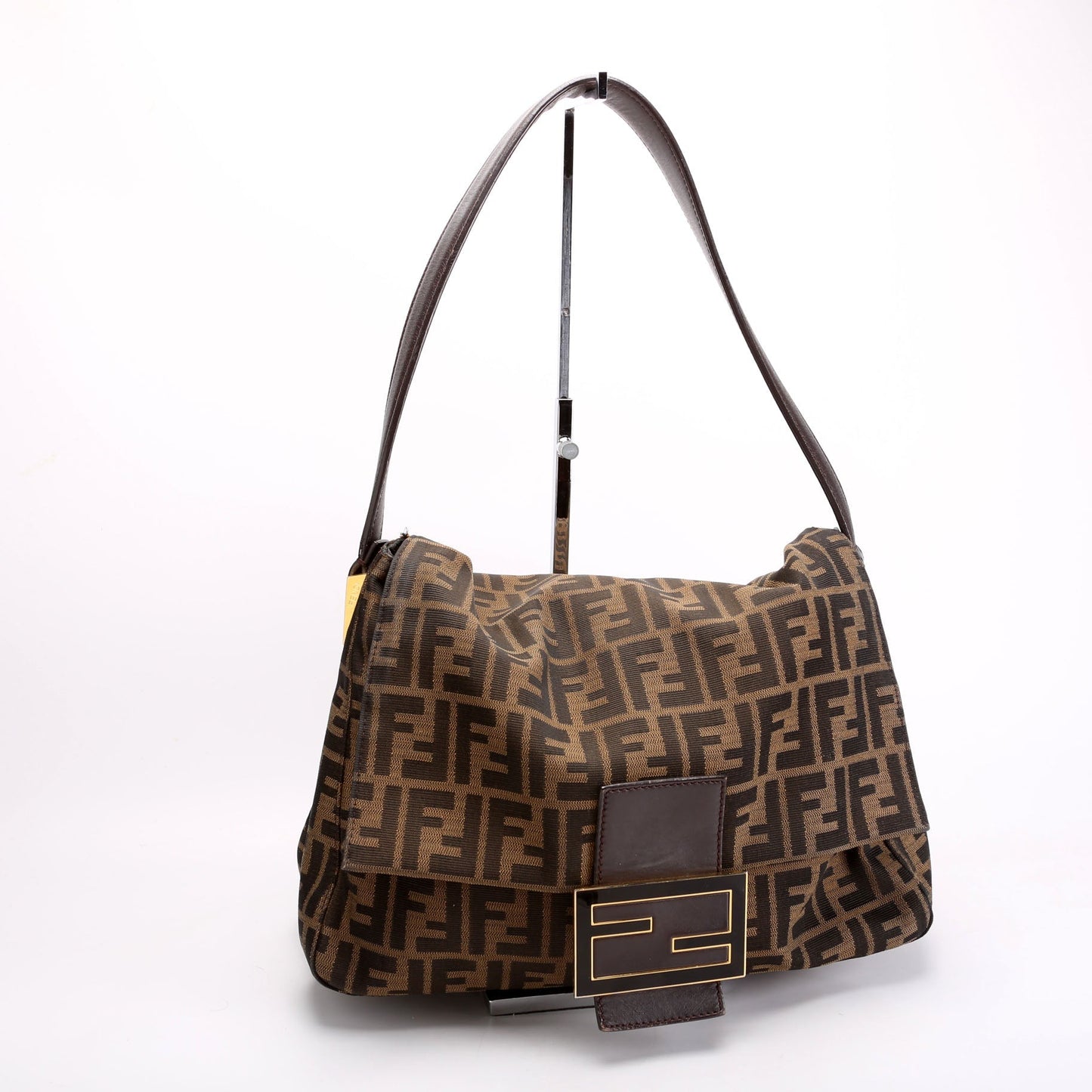 Fendi 8Br638 Forever Mama Zucca Bag Brown Travel Bag