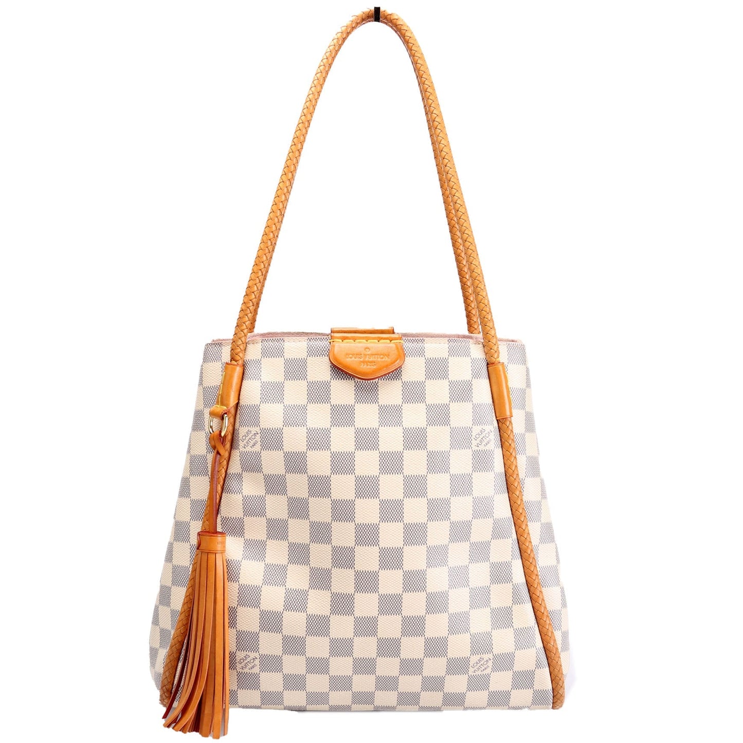Louis Vuitton Propriano Azur Pink Damier Handbag Pink 1