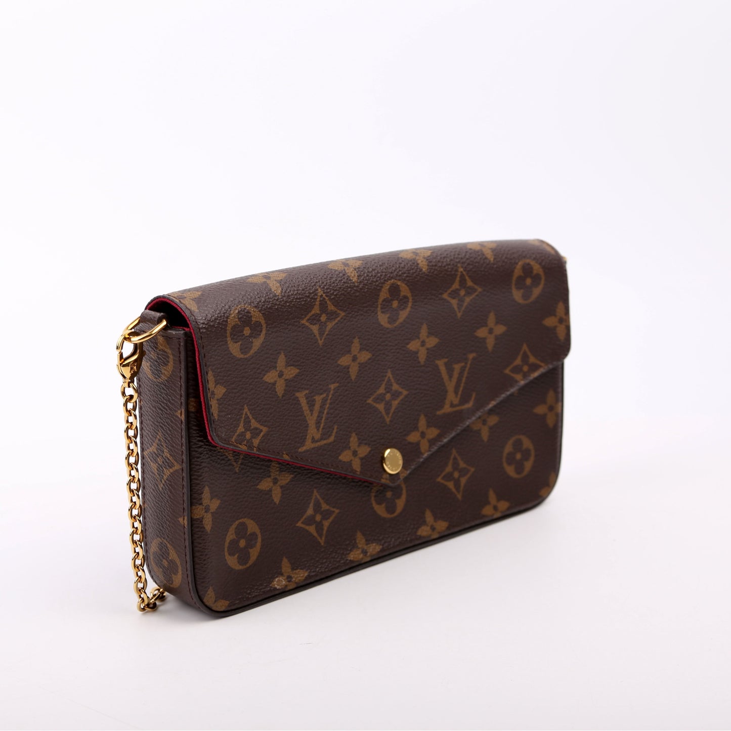 Louis Vuitton Pochette Felicie Monogram Clutch Bag Monogram 41