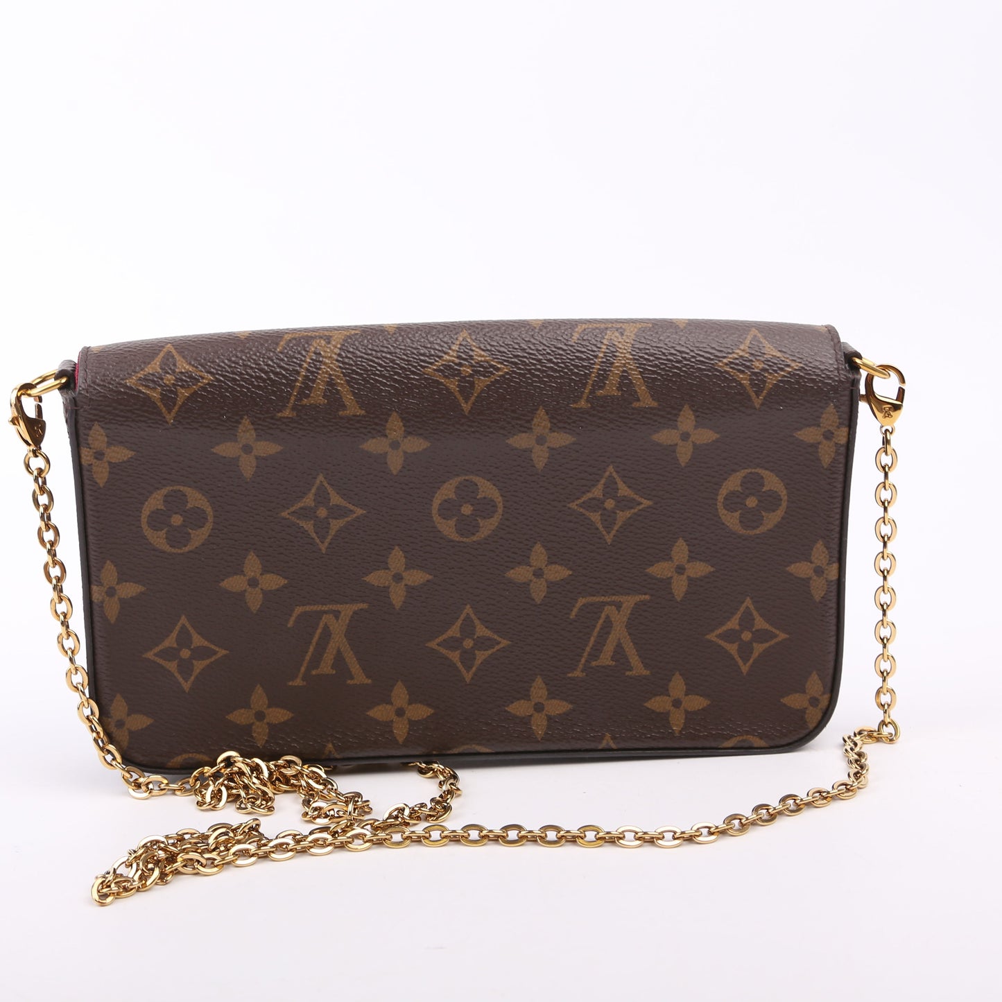 Louis Vuitton Pochette Felicie Monogram Clutch Bag Monogram 41