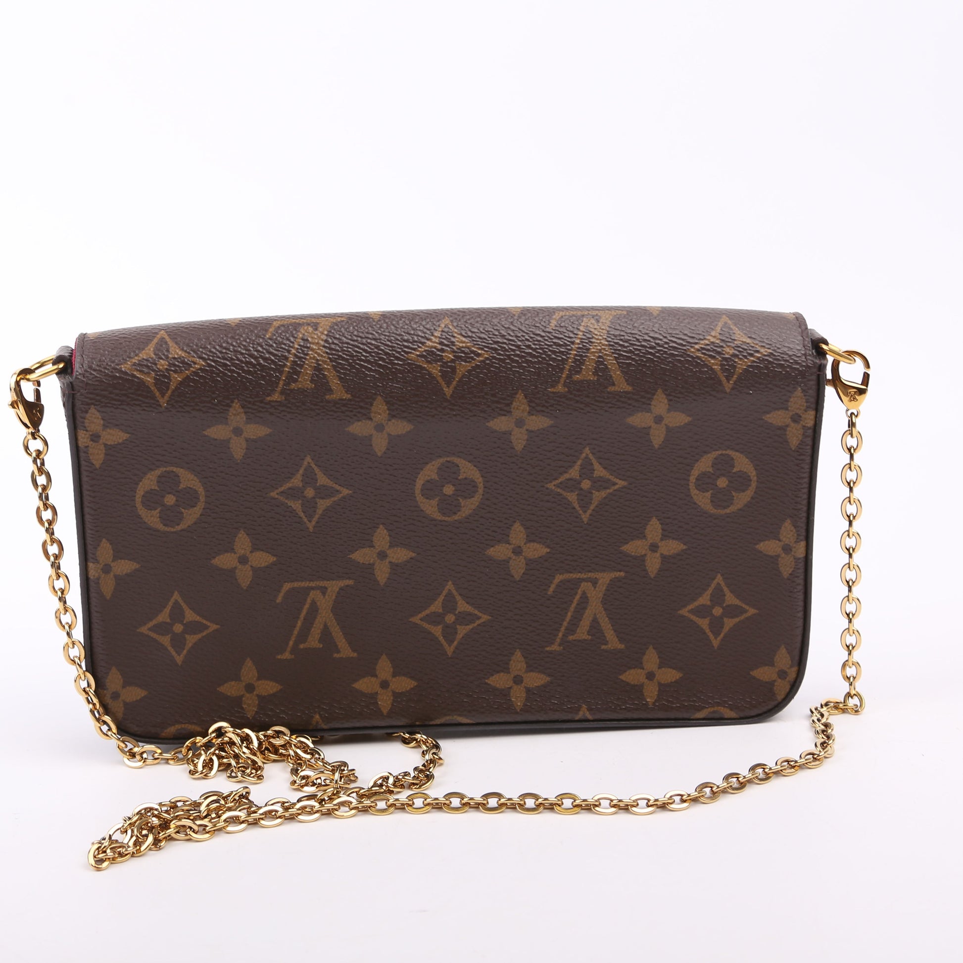 Louis Vuitton Pochette Felicie Monogram Clutch Bag Monogram 41