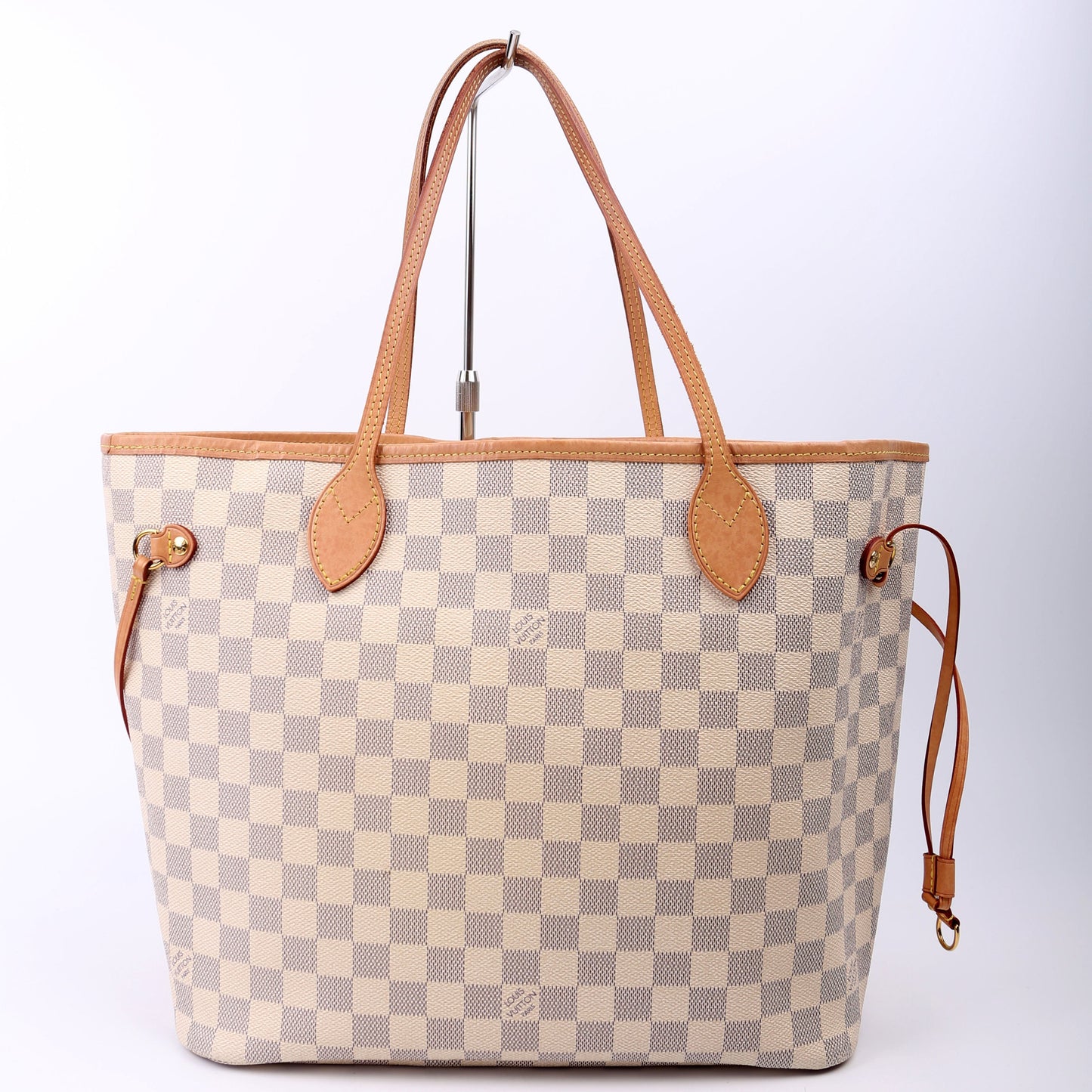 Louis Vuitton Neverfull MM Azur Damier Wallet Case Azur 9