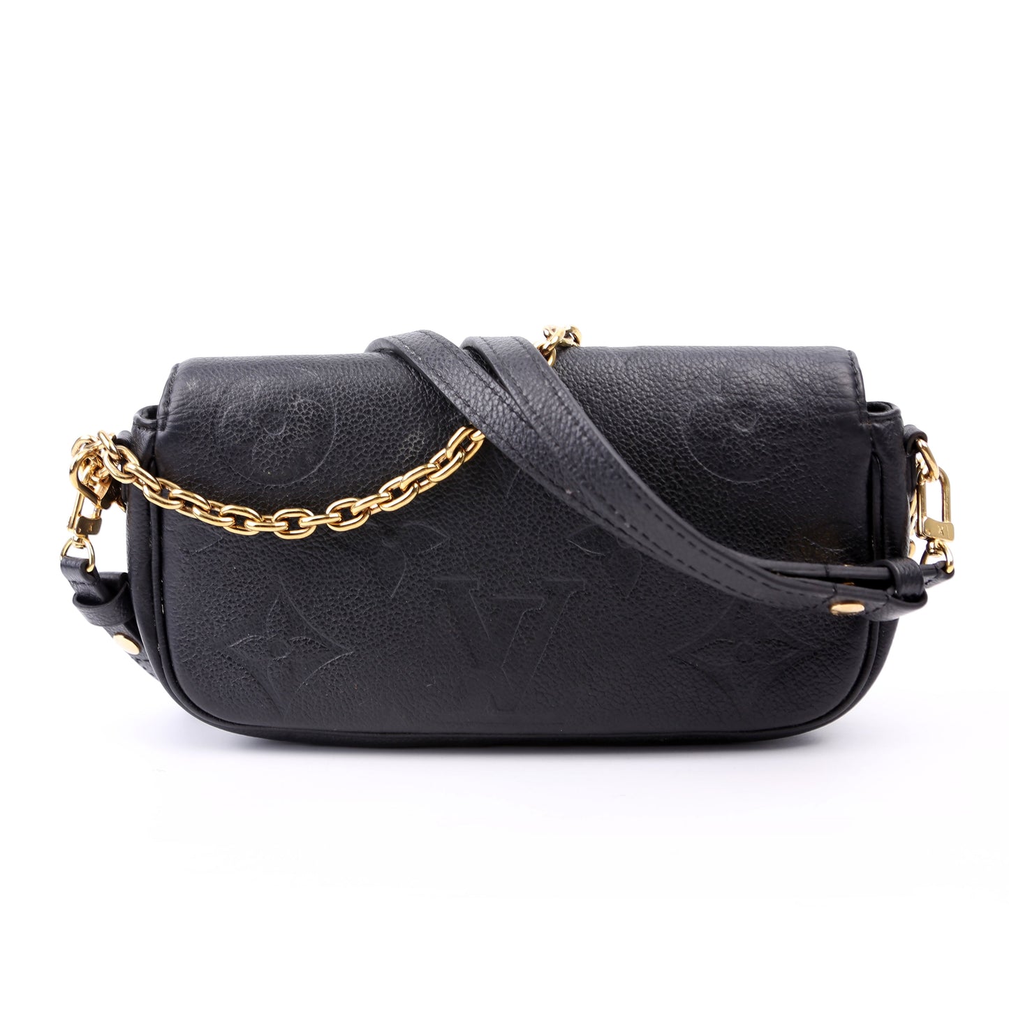 Louis Vuitton Ivy On Empreinte Black Wallet Case