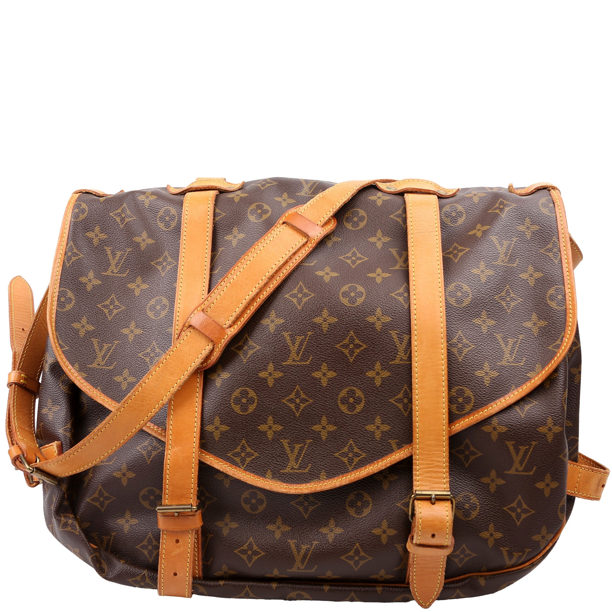 Louis Vuitton Saumur 43 Monogram Handbag Monogram 2