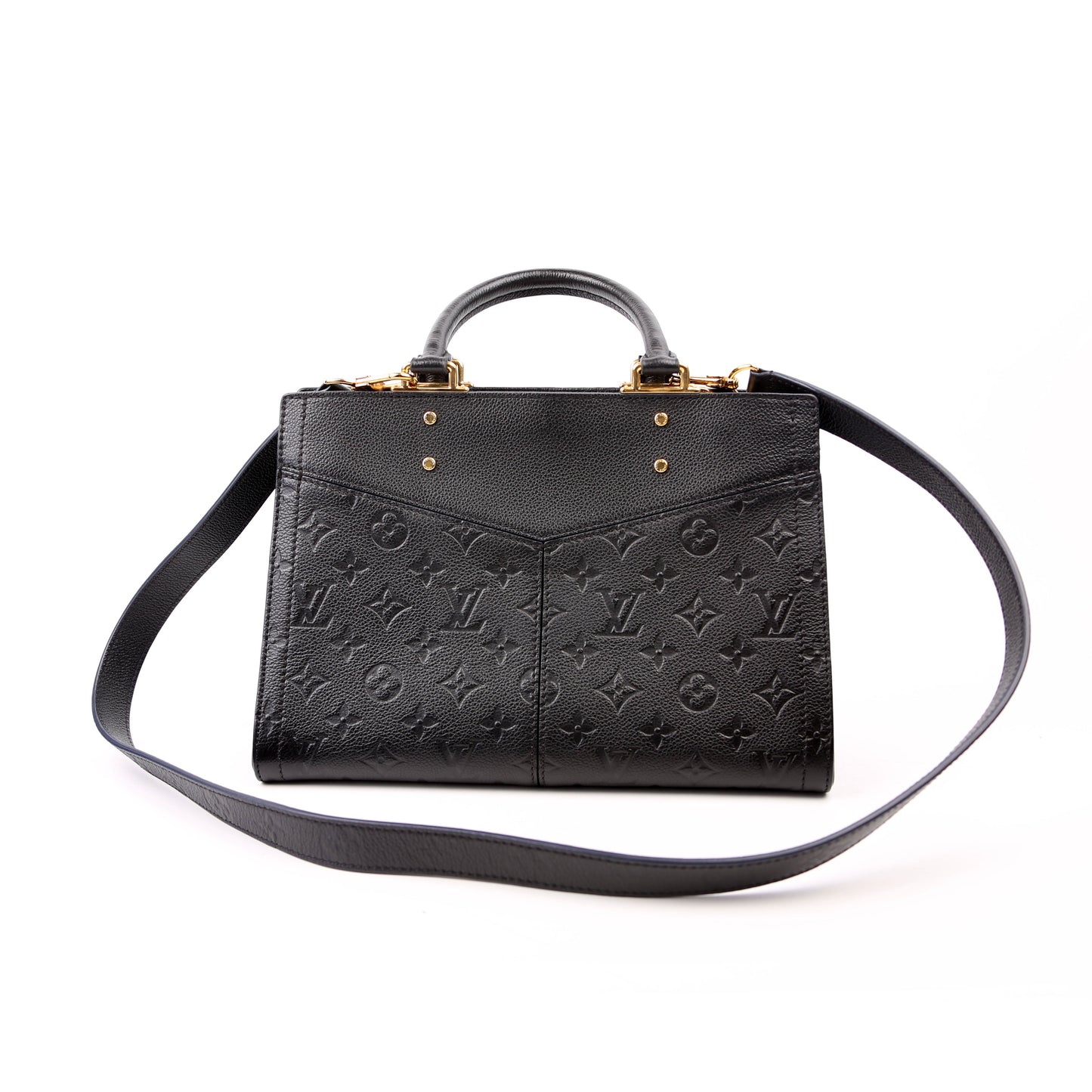 Louis Vuitton Sully Black PM Empreinte Handbag