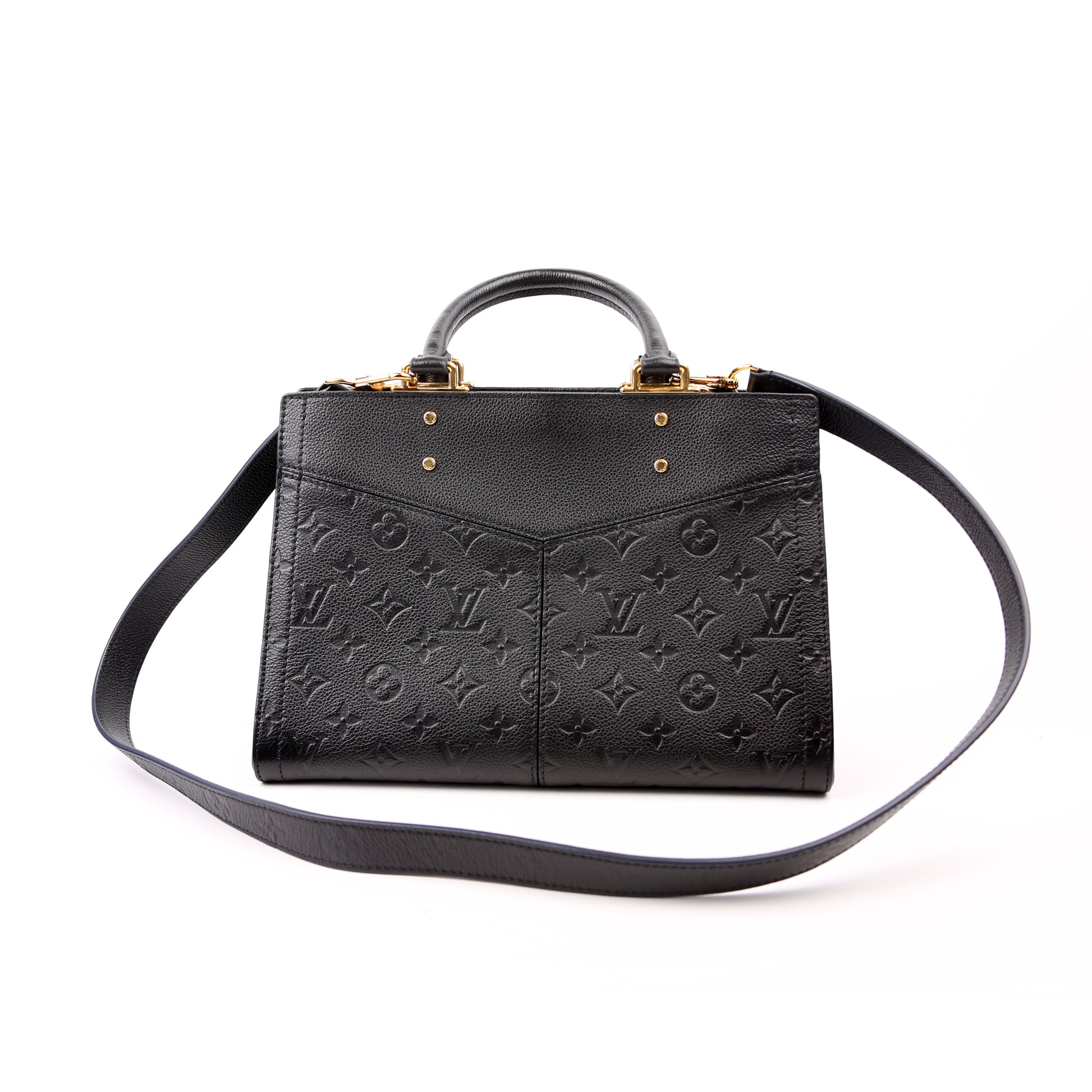 Louis Vuitton Sully Black PM Empreinte Handbag