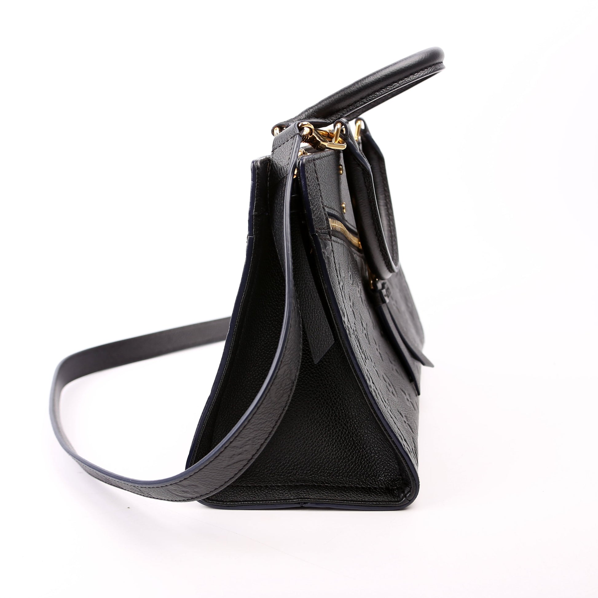 Louis Vuitton Sully Black PM Empreinte Handbag