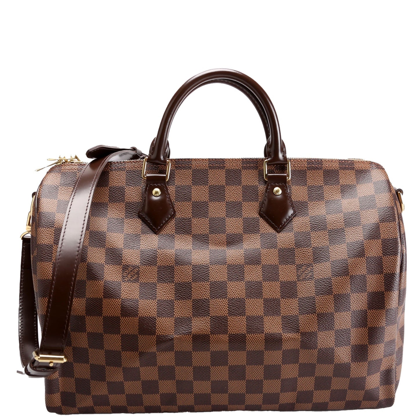 Louis Vuitton Speedy 35 Ebene Handbag Strap Ebene