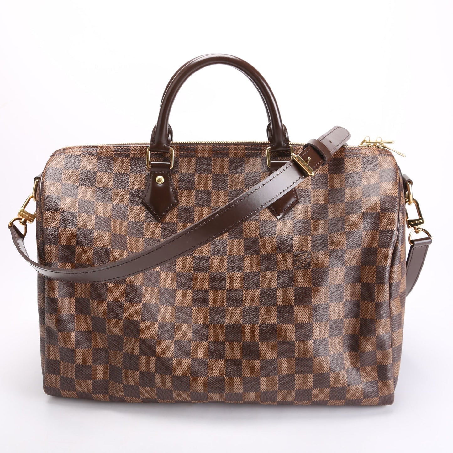 Louis Vuitton Speedy 35 Ebene Handbag Strap Ebene