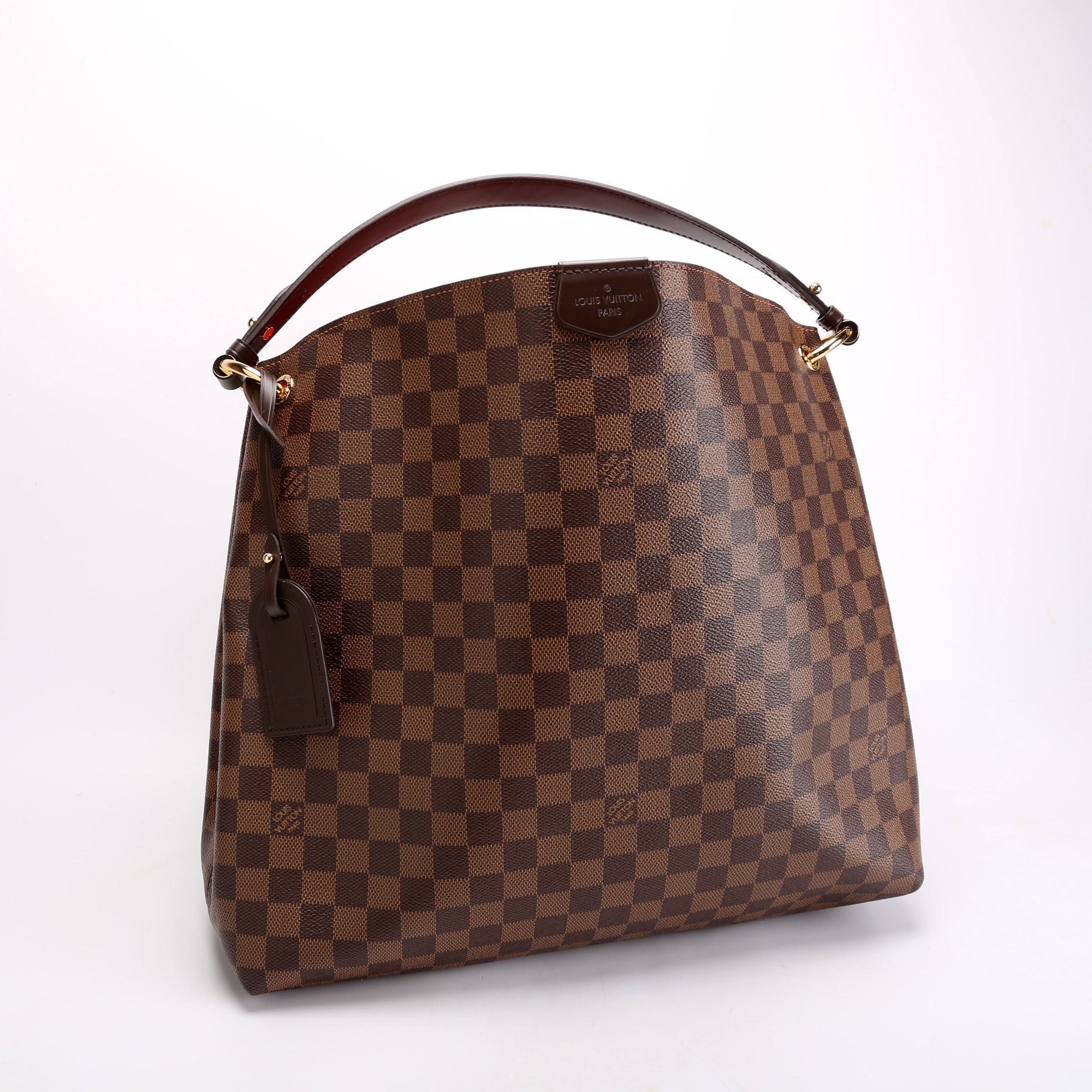 Louis Vuitton Graceful MM Ebene Handbag Ebene 3
