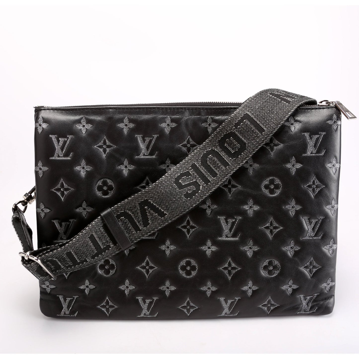 Louis Vuitton Coussin MM NV Denim Lambskin Handbag
