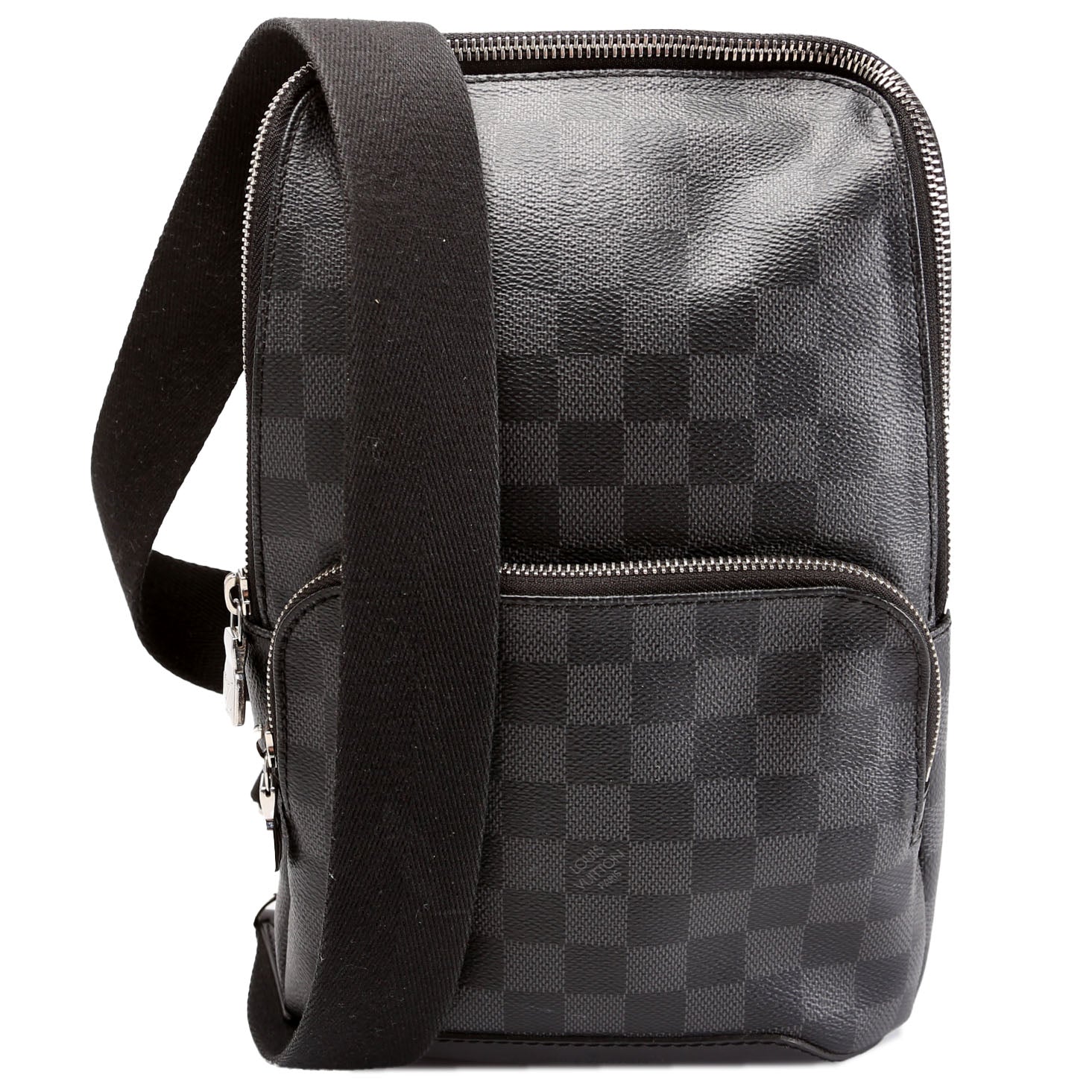 Louis Vuitton Avenue Sling Graphite Damier Crossbody Bag 13