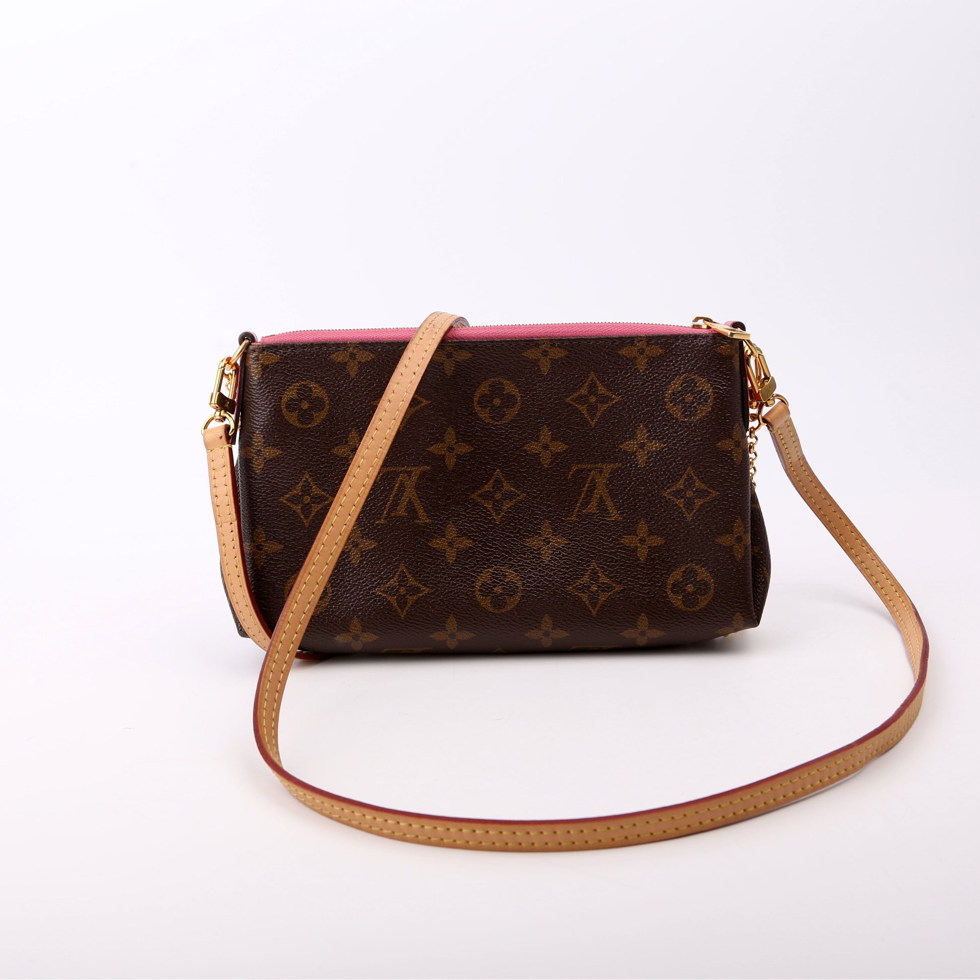 Louis Vuitton Pallas Monogram Pink Clutch Bag Pink 1