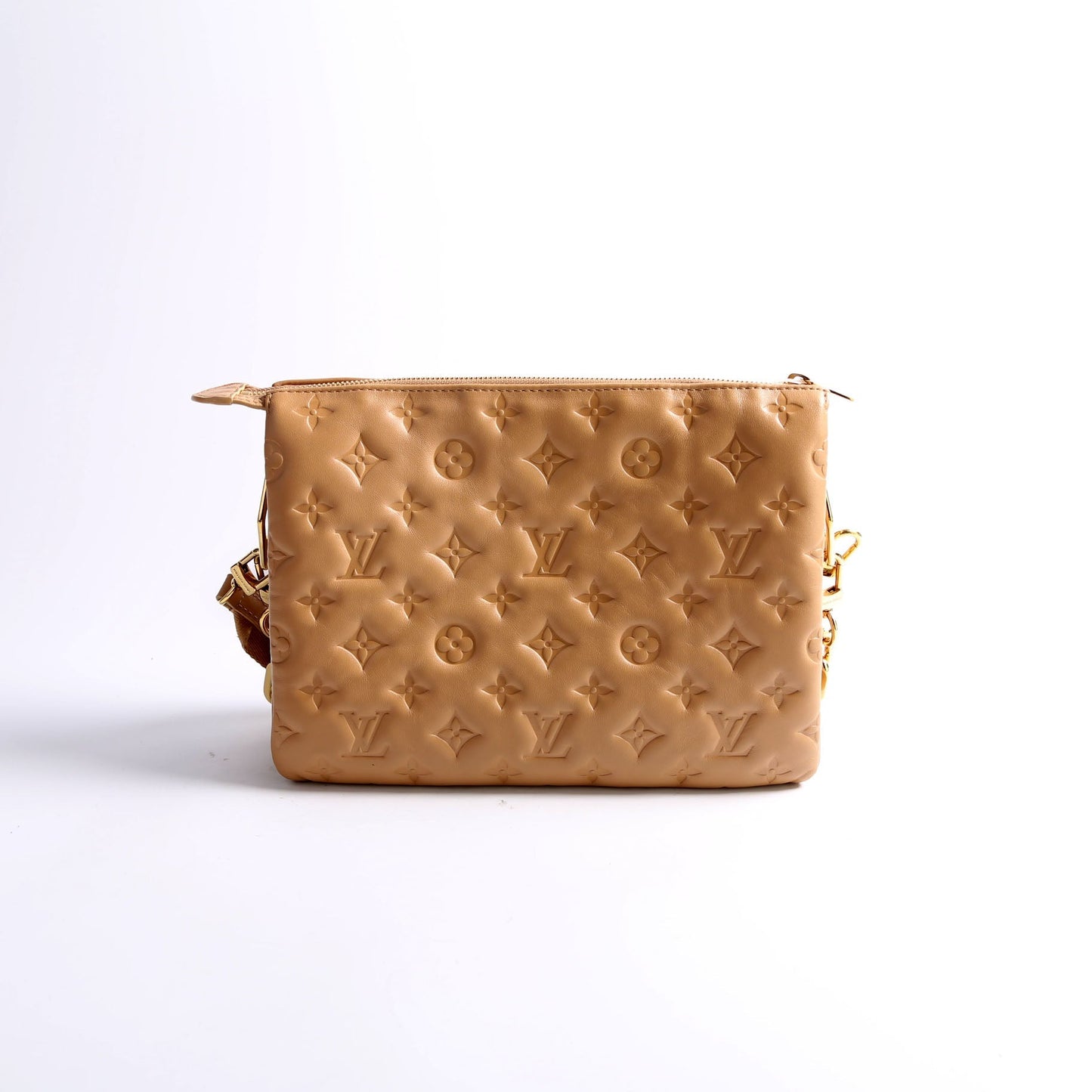 Louis Vuitton Coussin PM Tan Lambskin Handbag