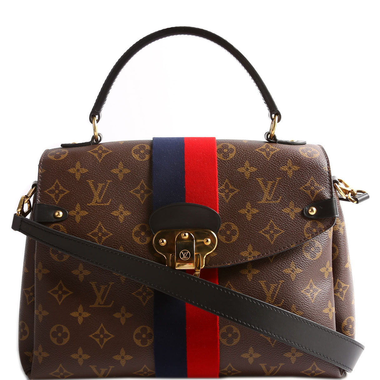 Louis Vuitton Georges MM Monogram Handbag Monogram 1