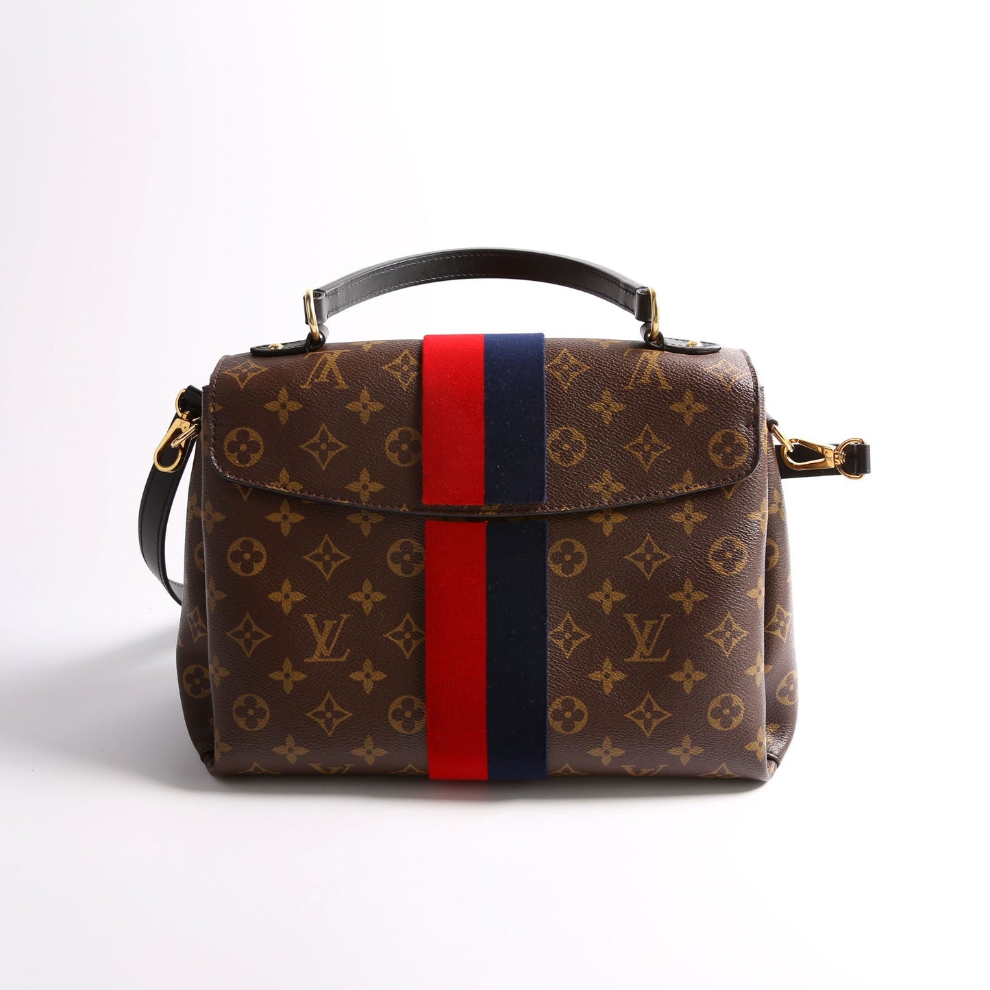 Louis Vuitton Georges MM Monogram Handbag Monogram 1