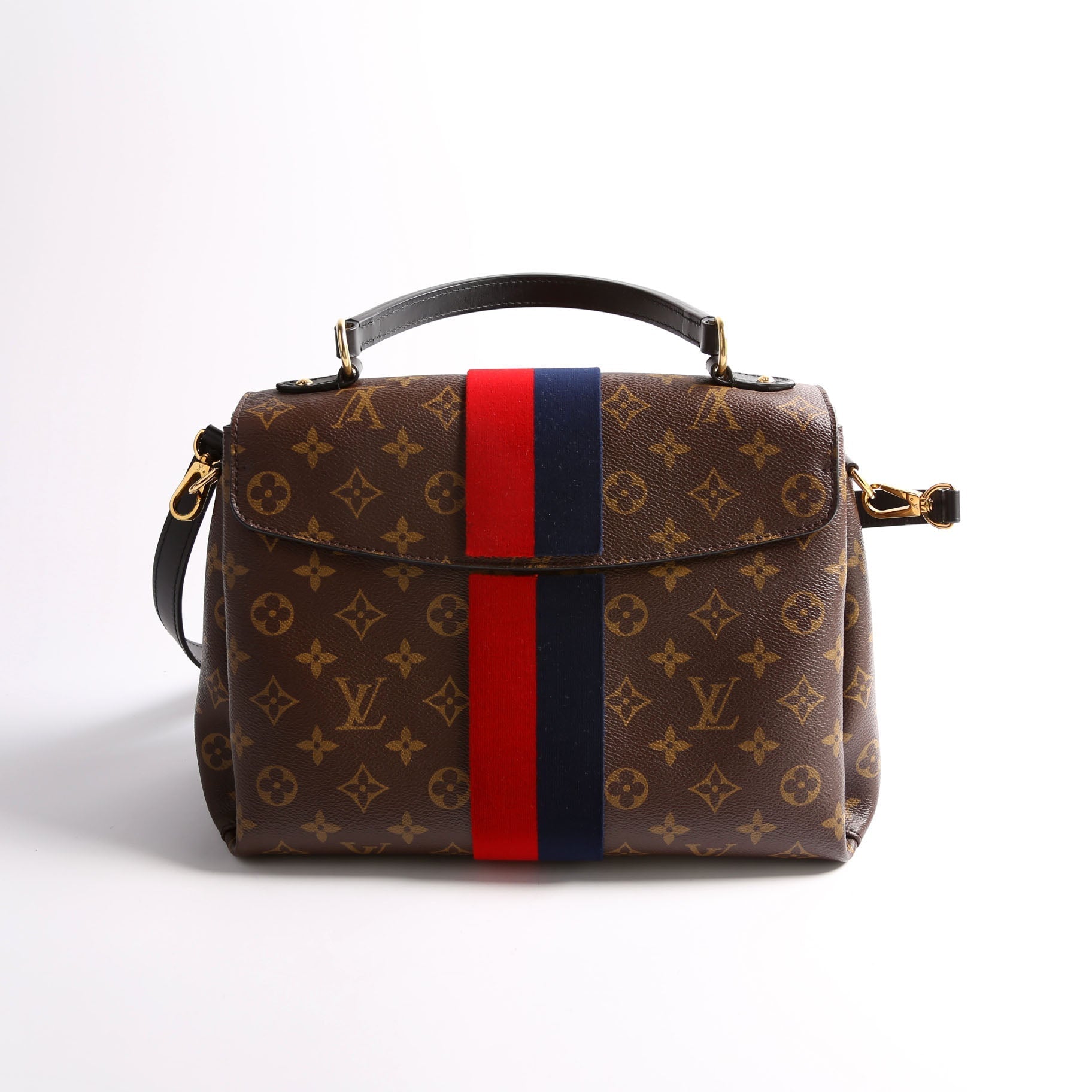 Louis Vuitton Georges MM Monogram Handbag Monogram 1