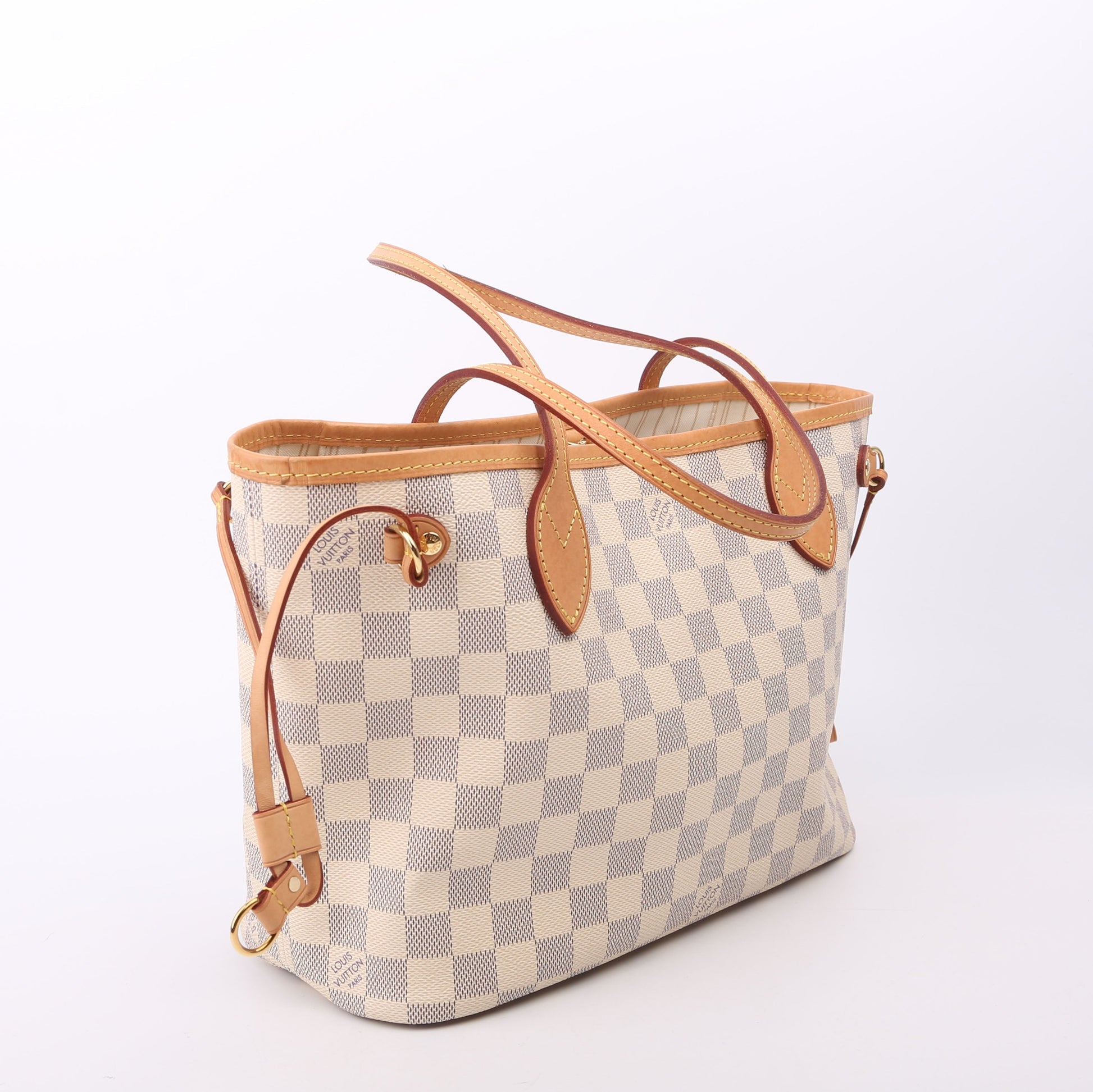 Louis Vuitton Neverfull PM Azur Damier Wallet Case