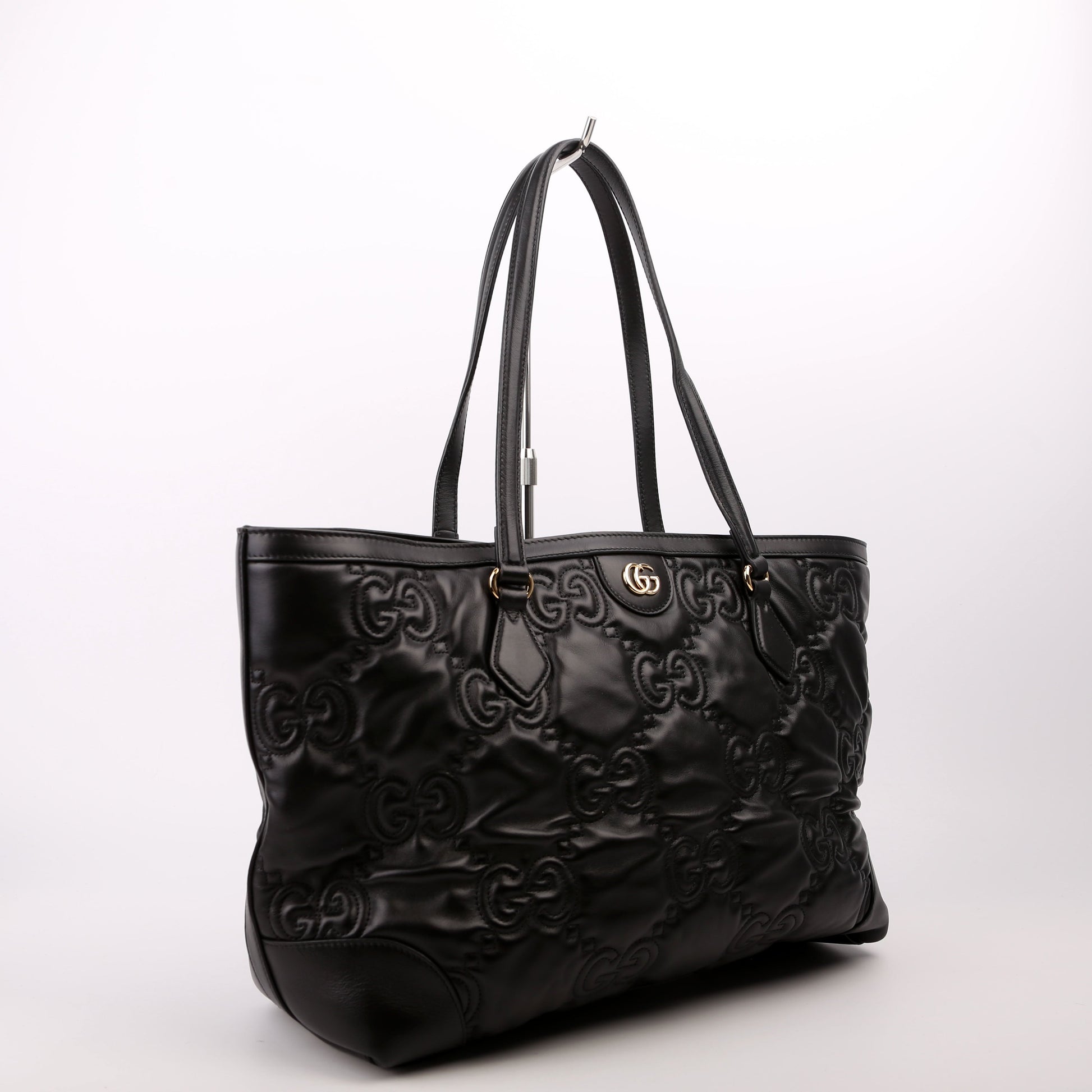 Gucci GG Ophidia Matelasse Black Tote Bag