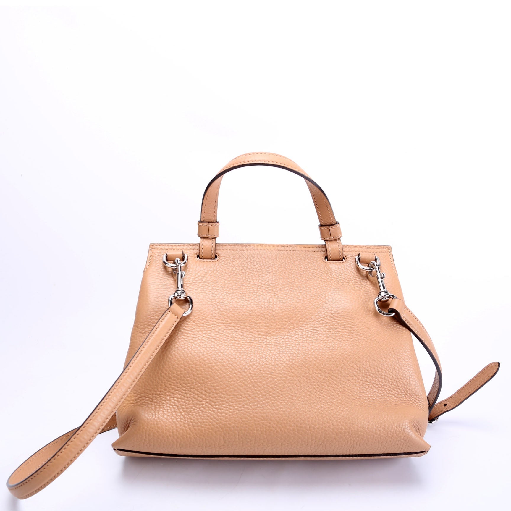 Gucci Bamboo Daily Tan Medium Travel Bag