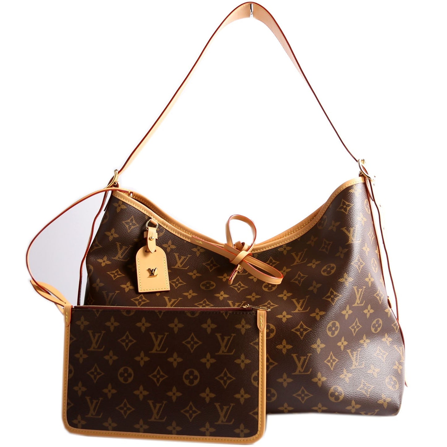 Louis Vuitton Carryall MM NM Monogram Handbag Monogram 5