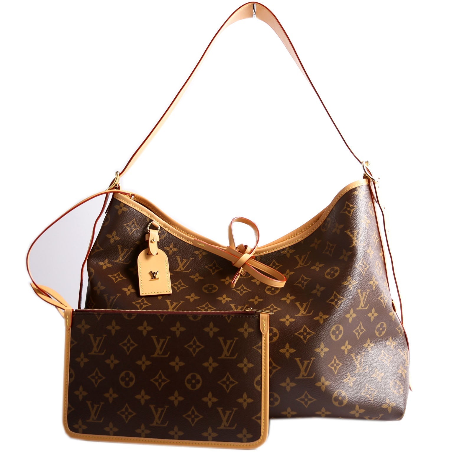 Louis Vuitton Carryall MM NM Monogram Handbag Monogram 5