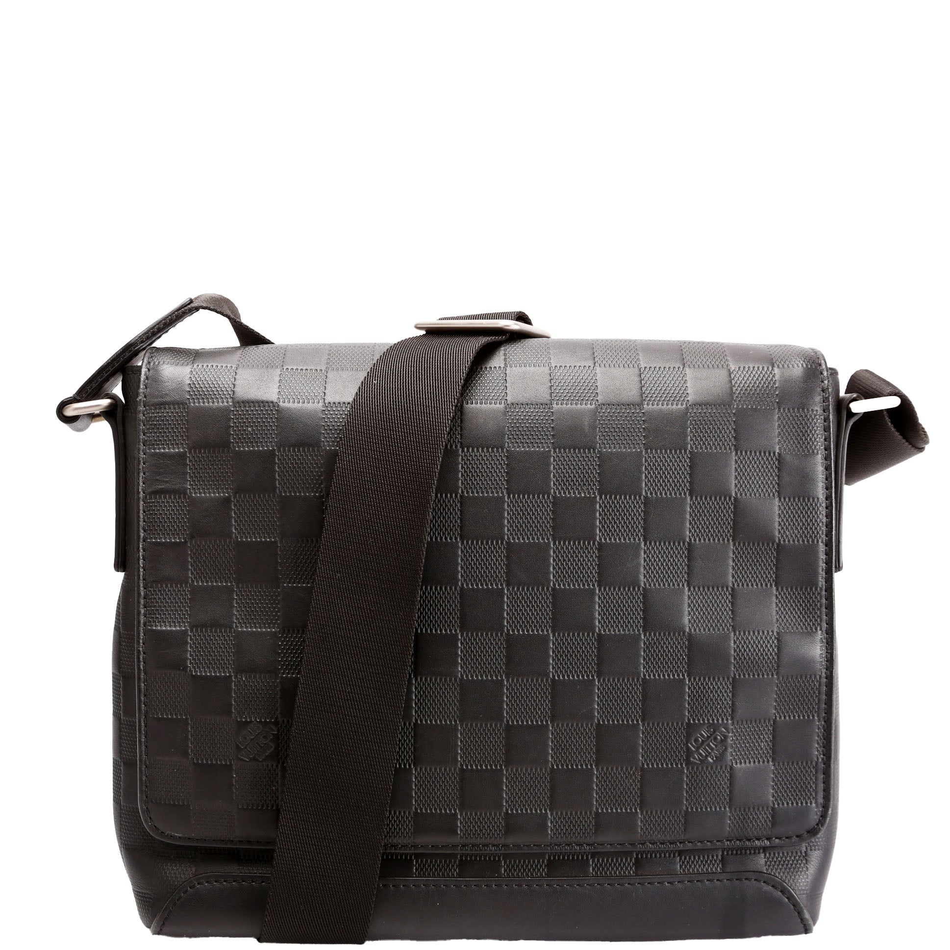 Louis Vuitton District PM Infini Black Handbag Infini Black