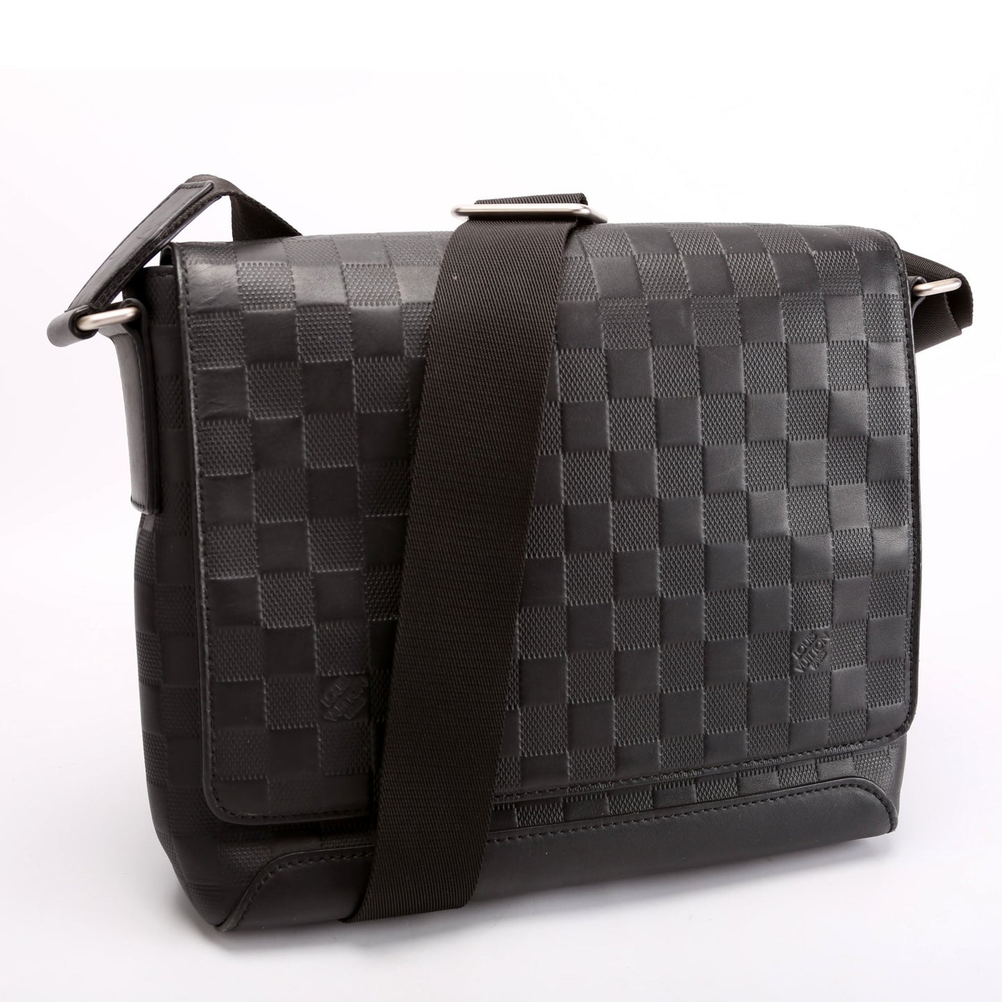 Louis Vuitton District PM Infini Black Handbag Infini Black