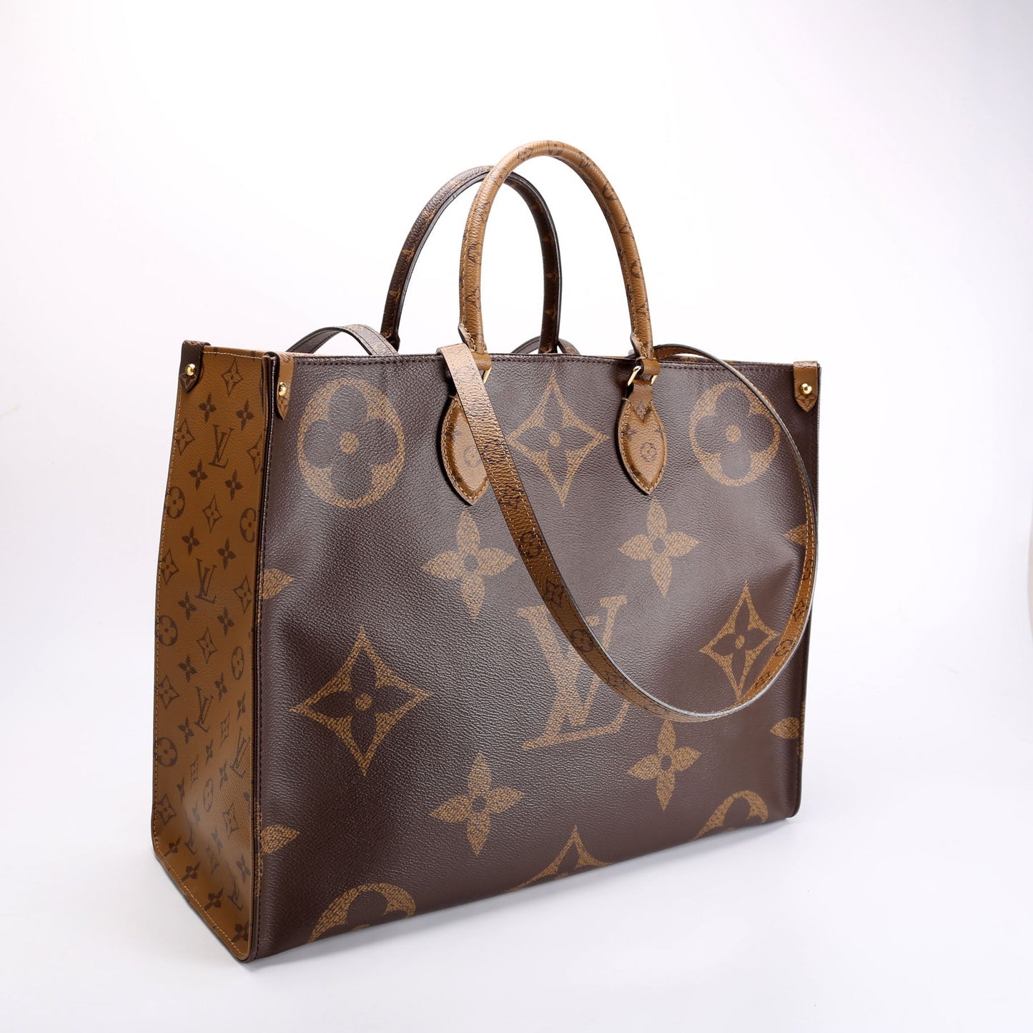 Louis Vuitton ONTHEGO GM Reverse Monogram Handbag Monogram 25