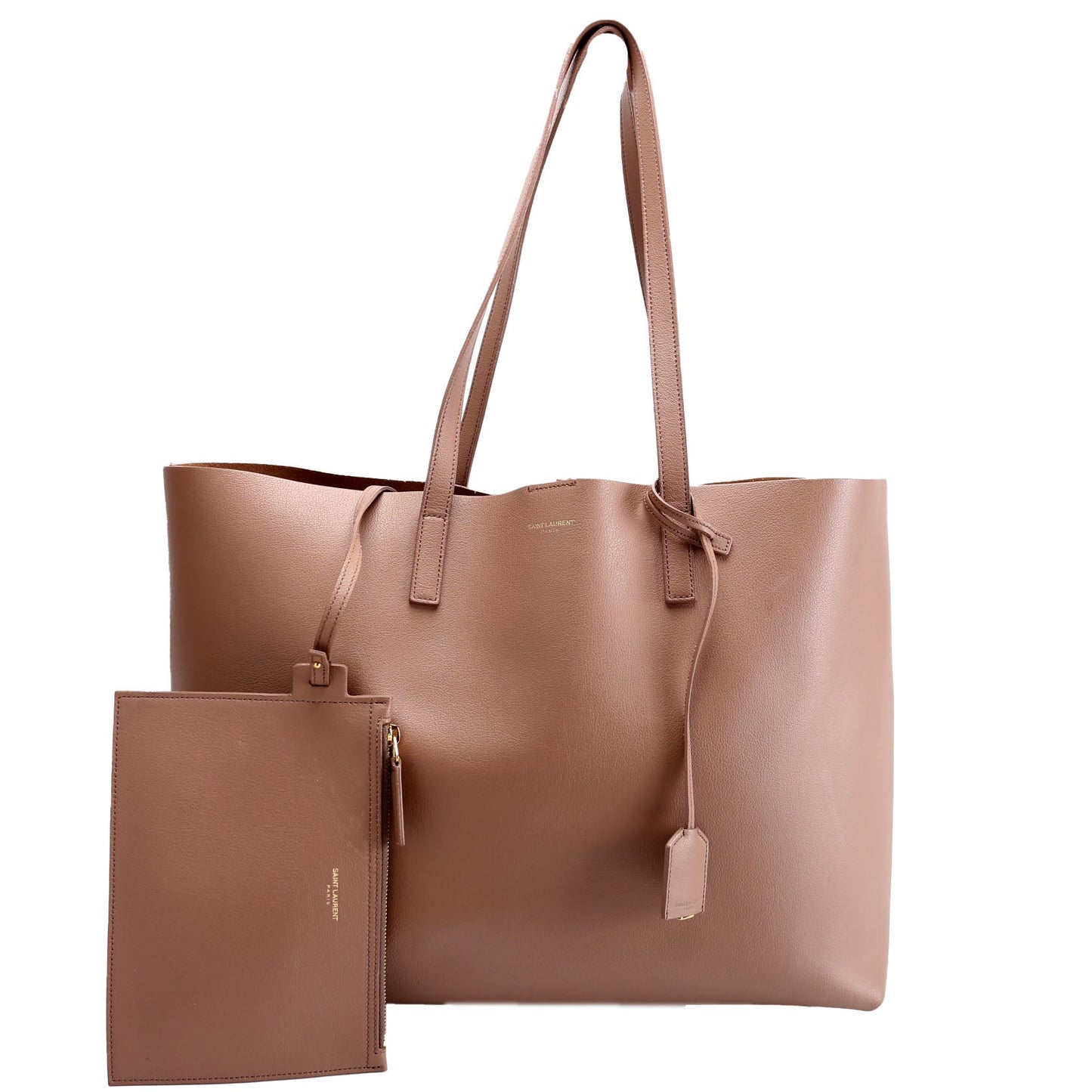 YSL Saint Laurent Saint Laurent Shopping Tote Taupe Bag Large Tote Bag