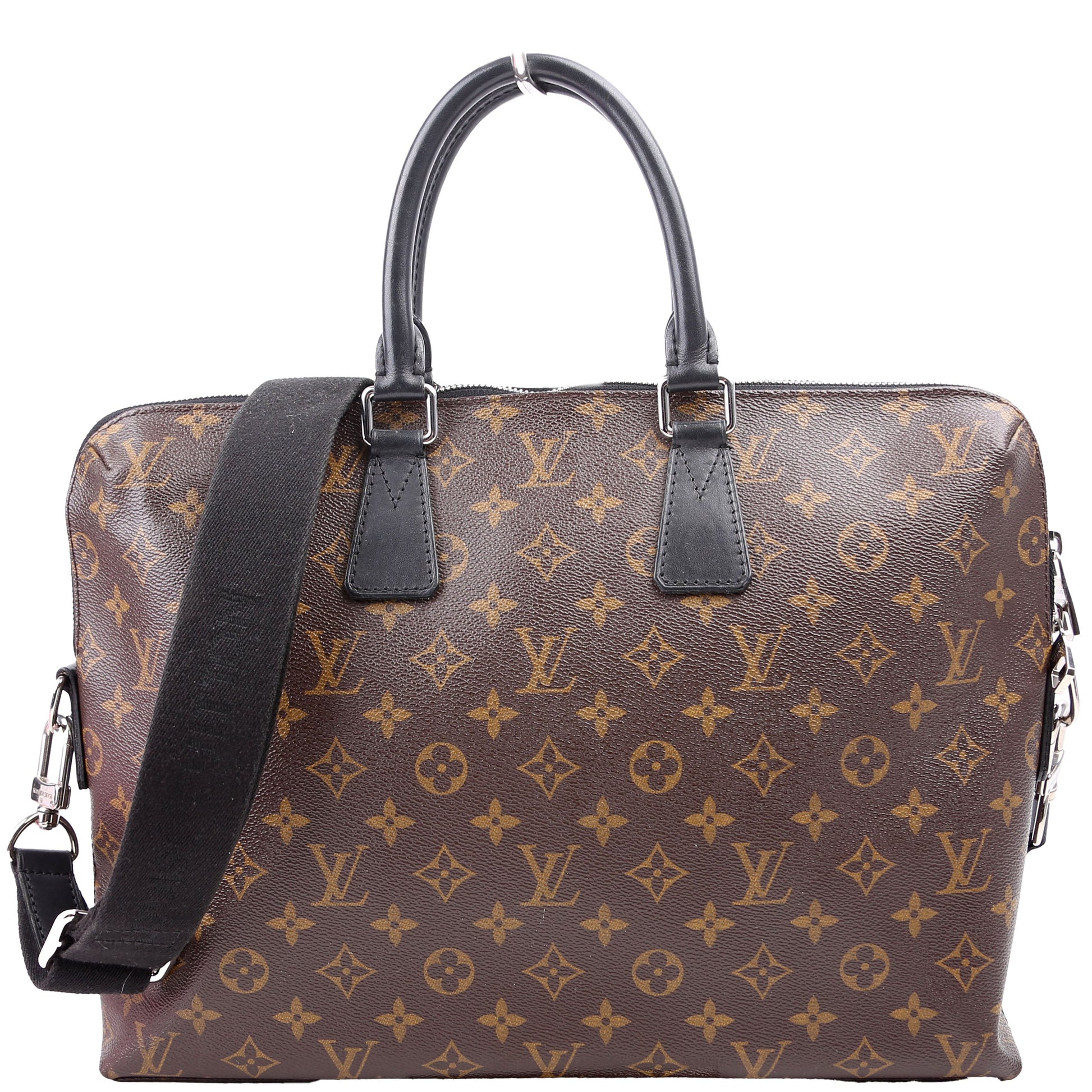 Louis Vuitton Porte Documents Jour Macassar Monogram Handbag Macassar 1