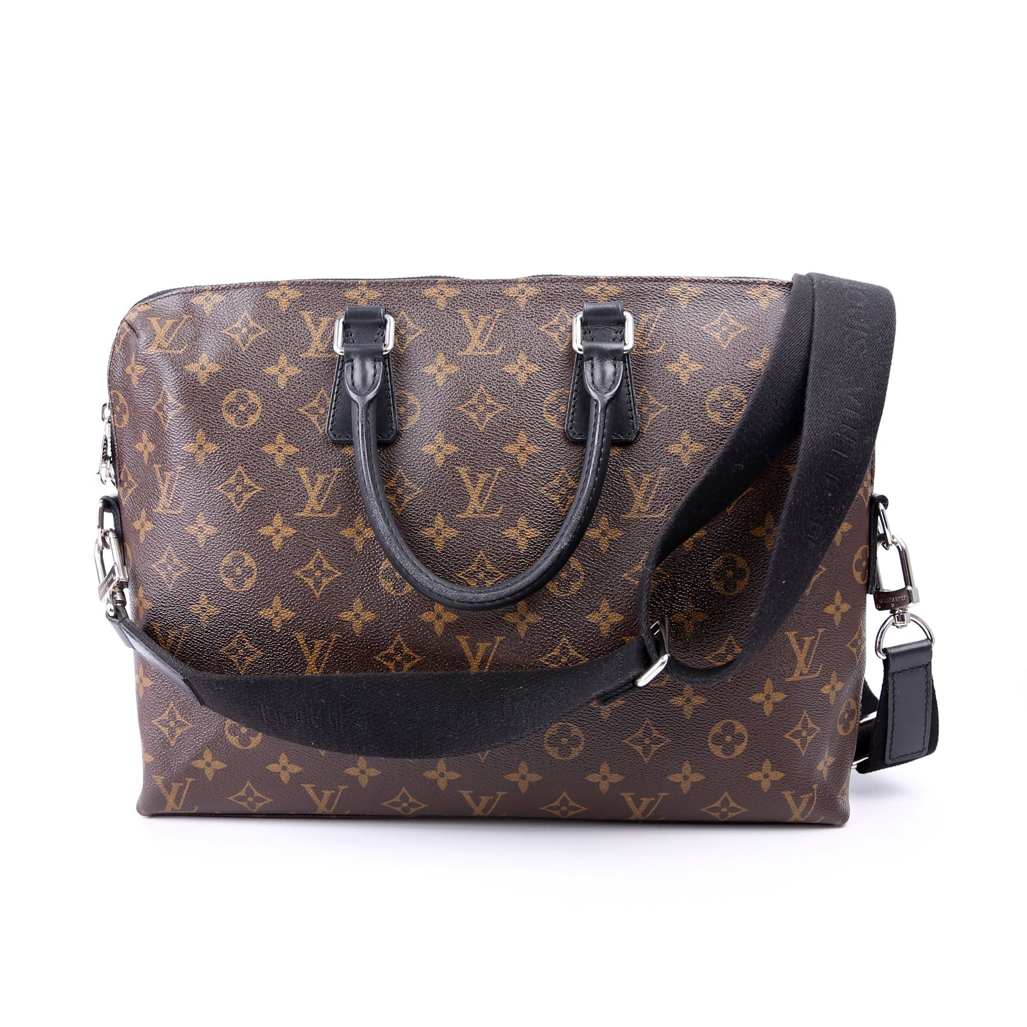 Louis Vuitton Porte Documents Jour Macassar Monogram Handbag Macassar 1