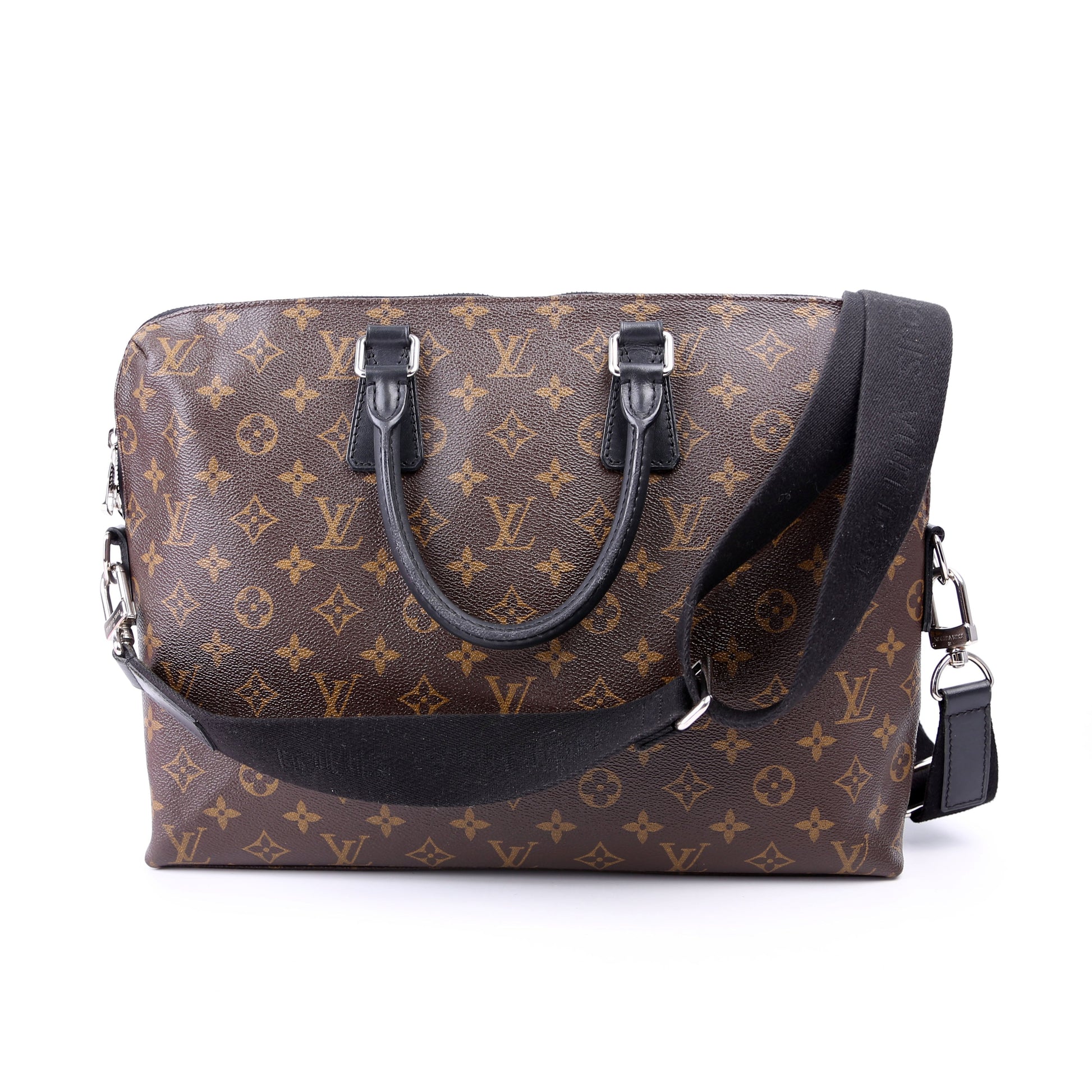 Louis Vuitton Porte Documents Jour Macassar Monogram Handbag Macassar 1