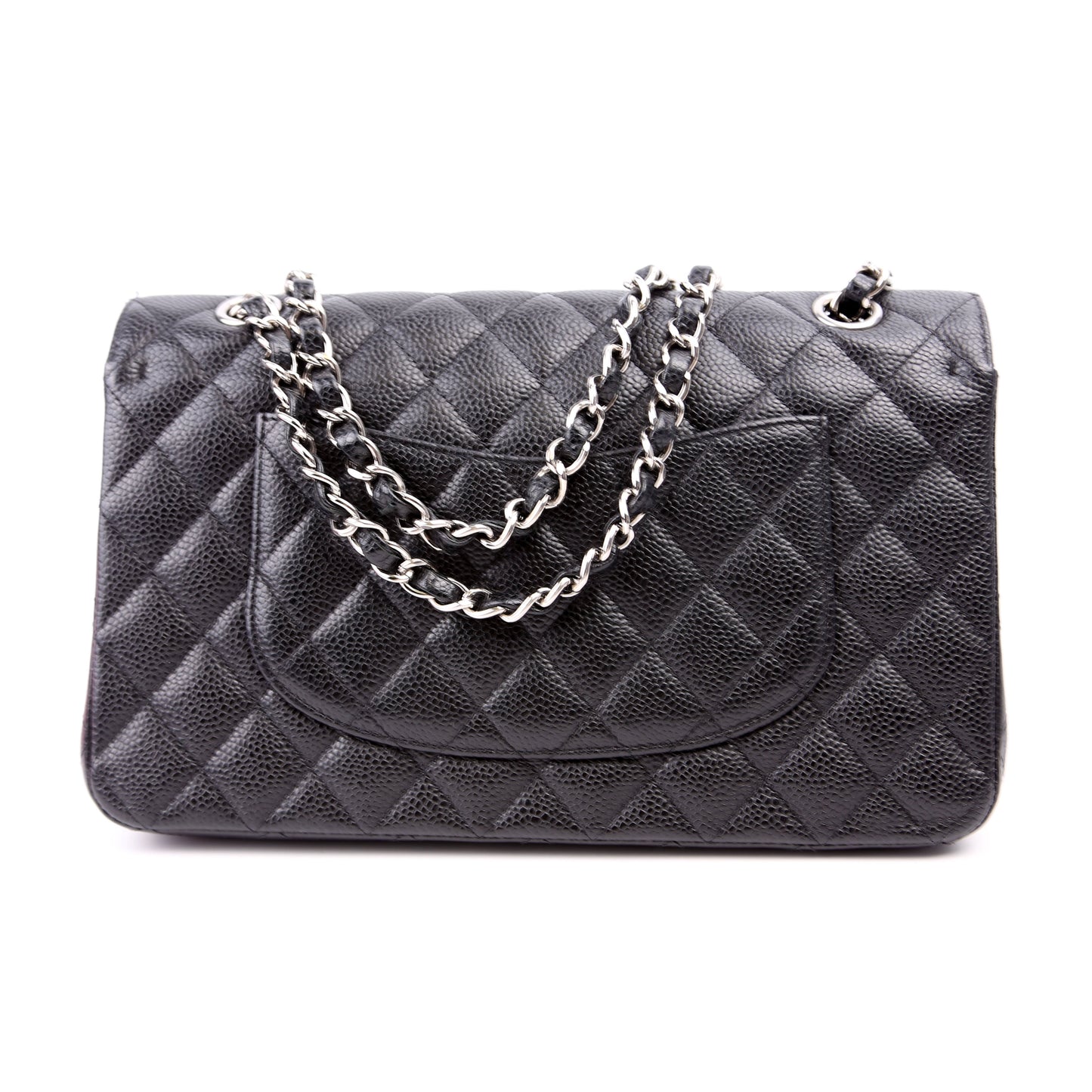 Chanel Classic Flap Caviar Black Handbag