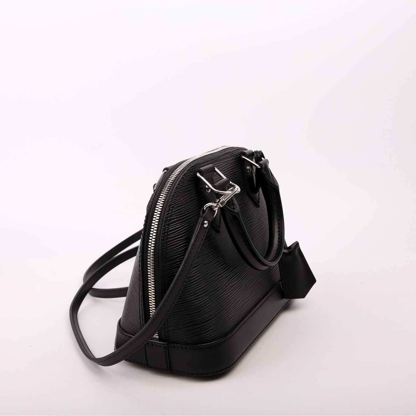Louis Vuitton Alma BB Epi Black Handbag Epi Black