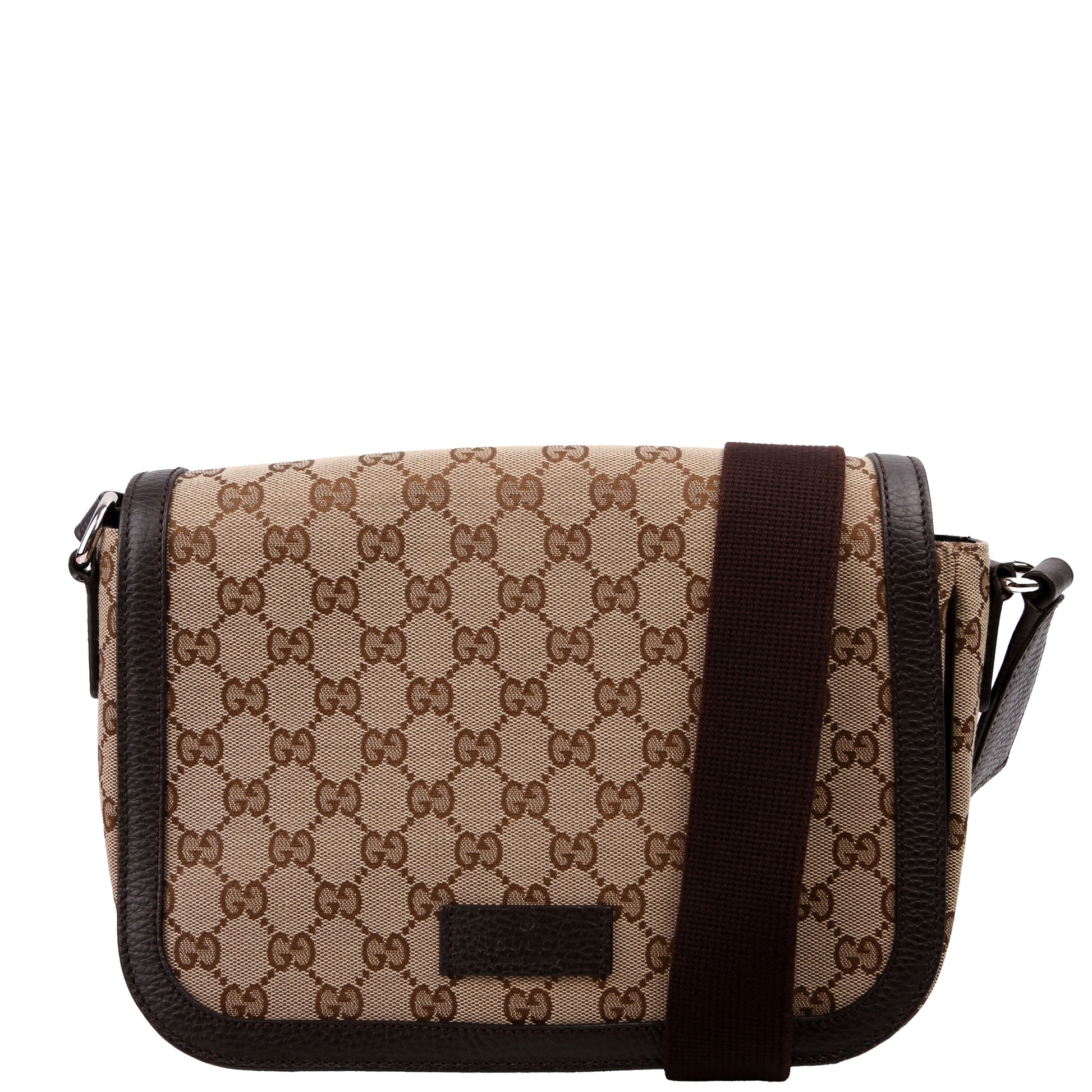 Gucci GG Messenger Canvas Travel Bag Messenger 14