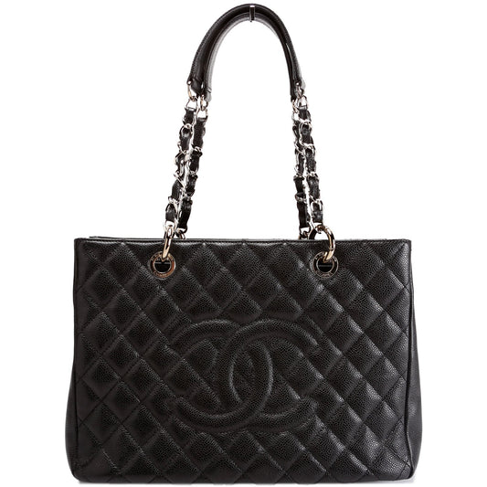 Chanel Grand Shopping Black Tote Bag
